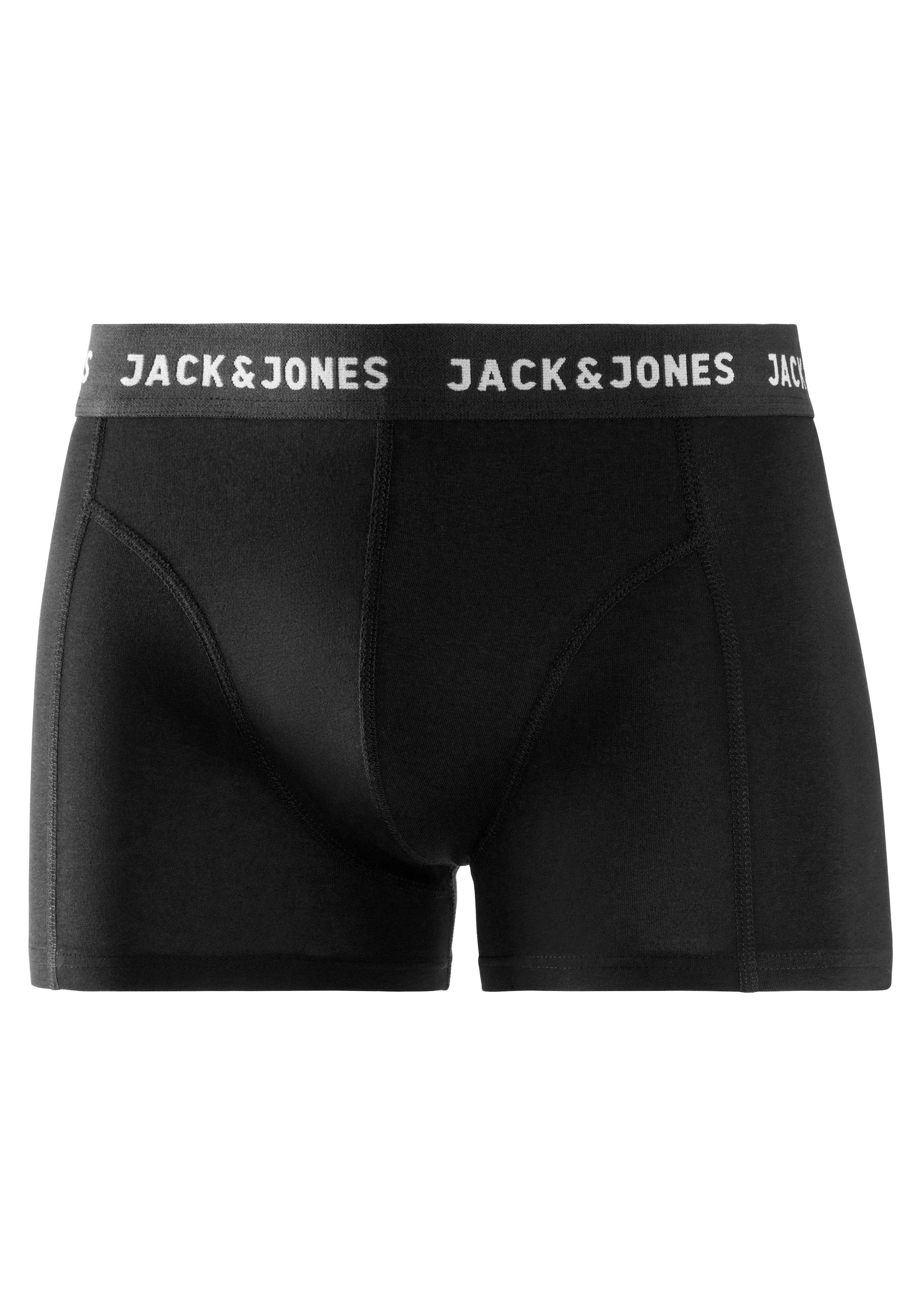 Jack & Jones Boxer, (Packung, 3 St.), mit Logowebbund