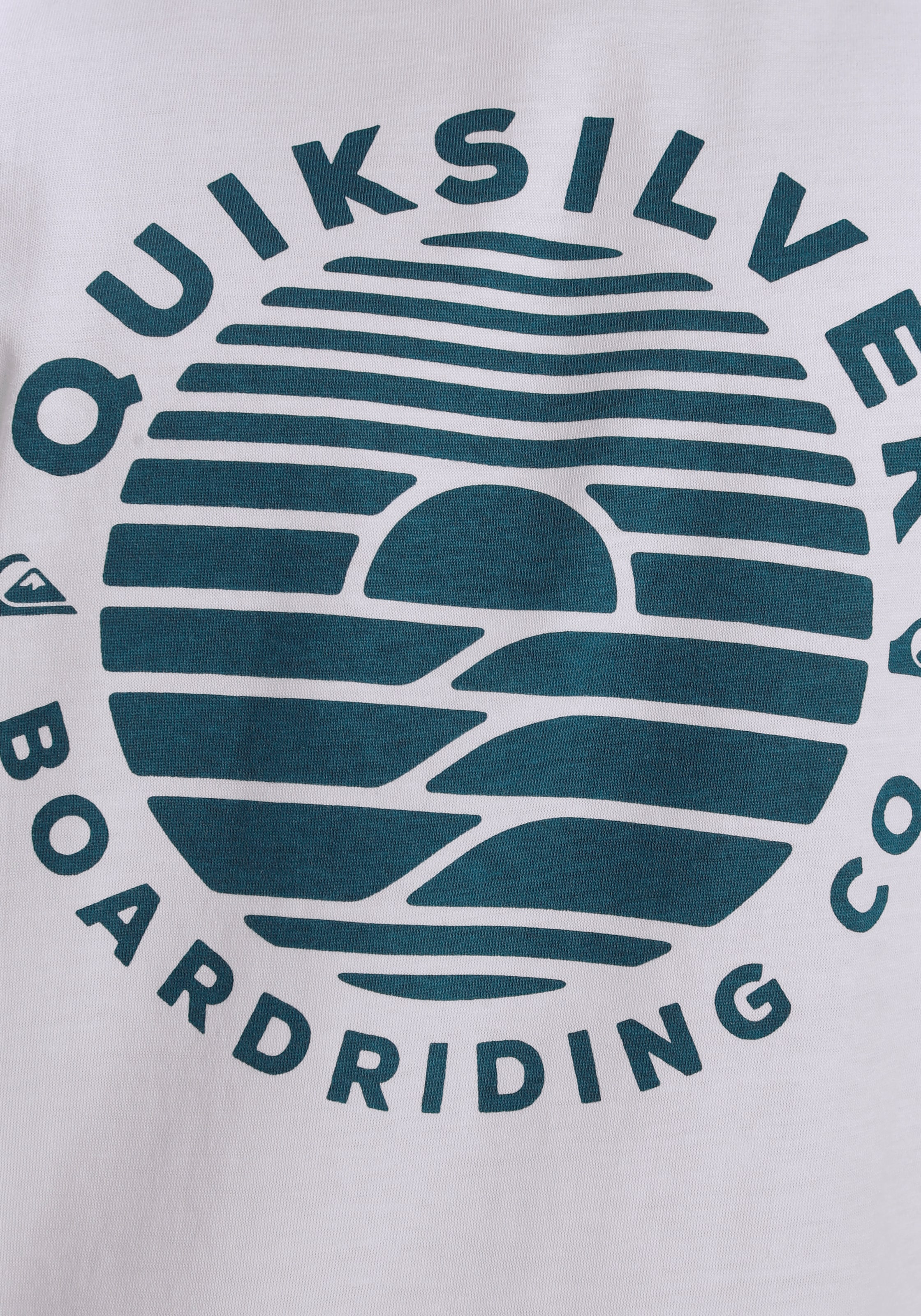 ♕ Quiksilver T-Shirt mit auf (Packung, 2 tlg.) »Jungen Doppelpack Logodruck«, versandkostenfrei