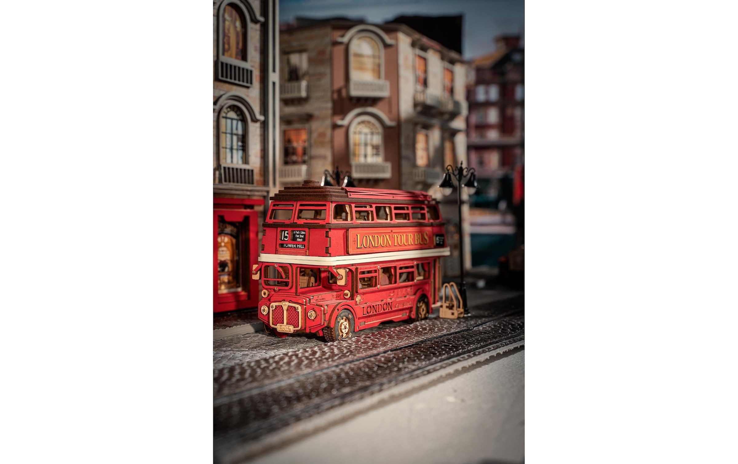   Kit de modèles réduits »RoboTime London Tour Bus 255-teilig«