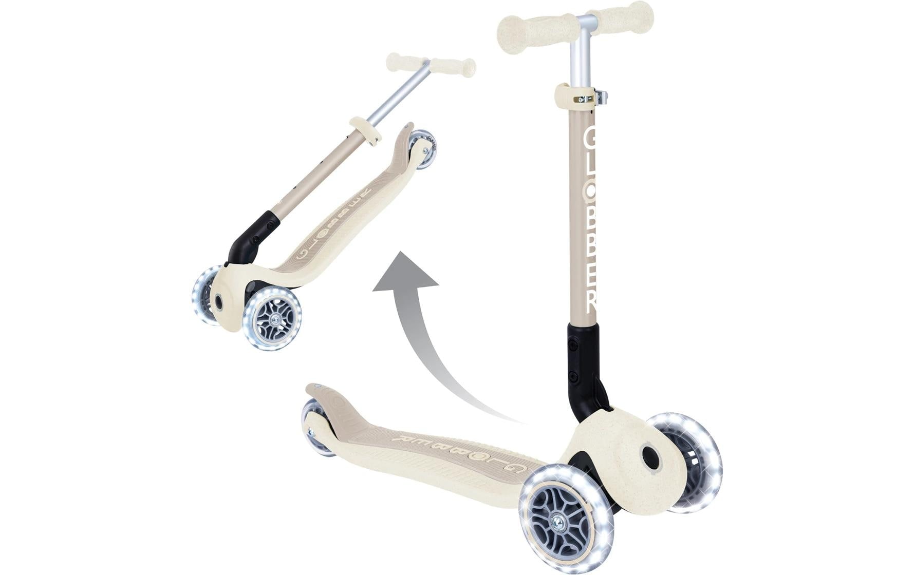 Globber Scooter »Junior Foldable Lights ECO Mini«