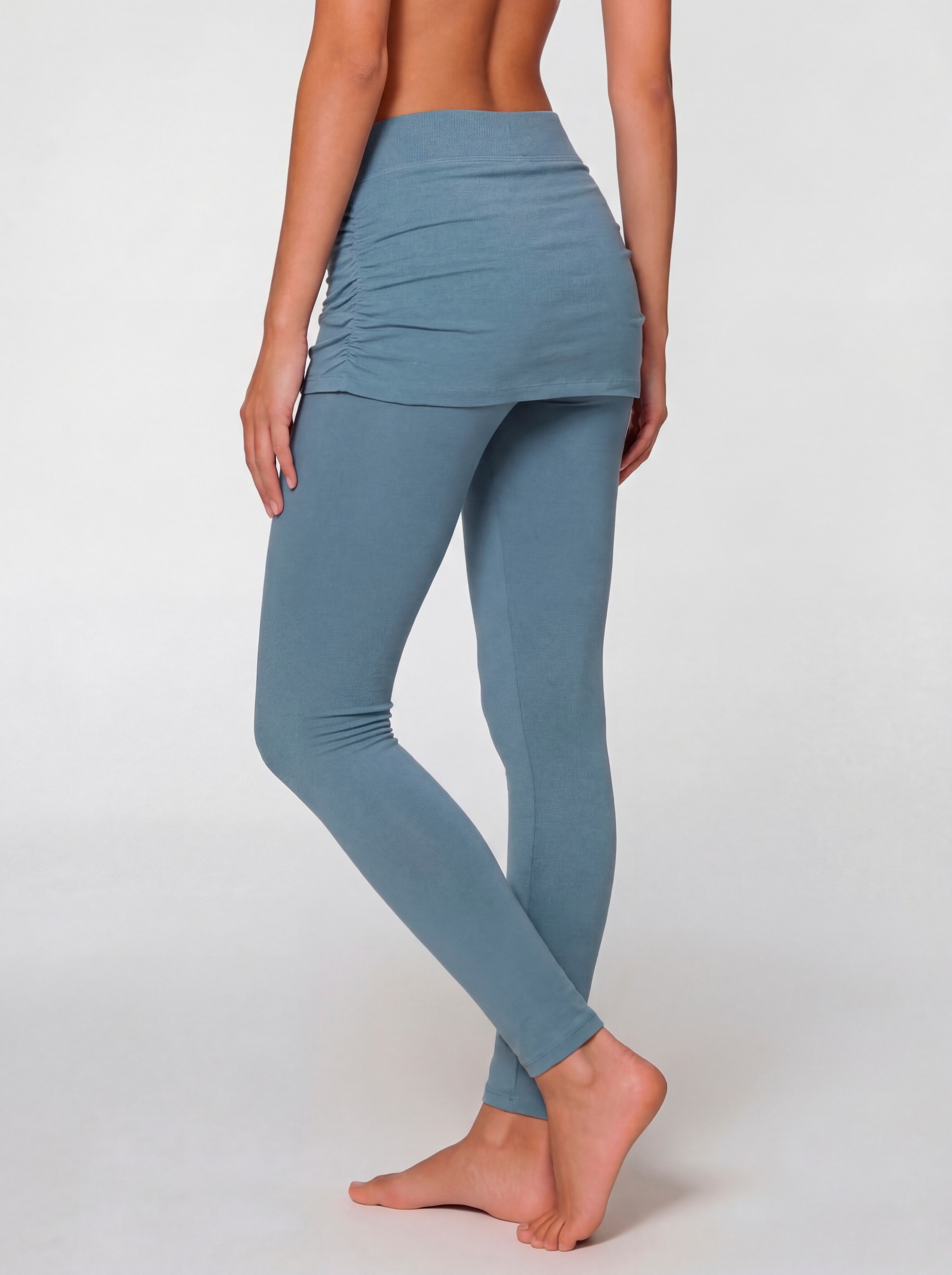 Vivance Active by Lascana Leggings  mit angenähtem, seitlich gerafften Rock