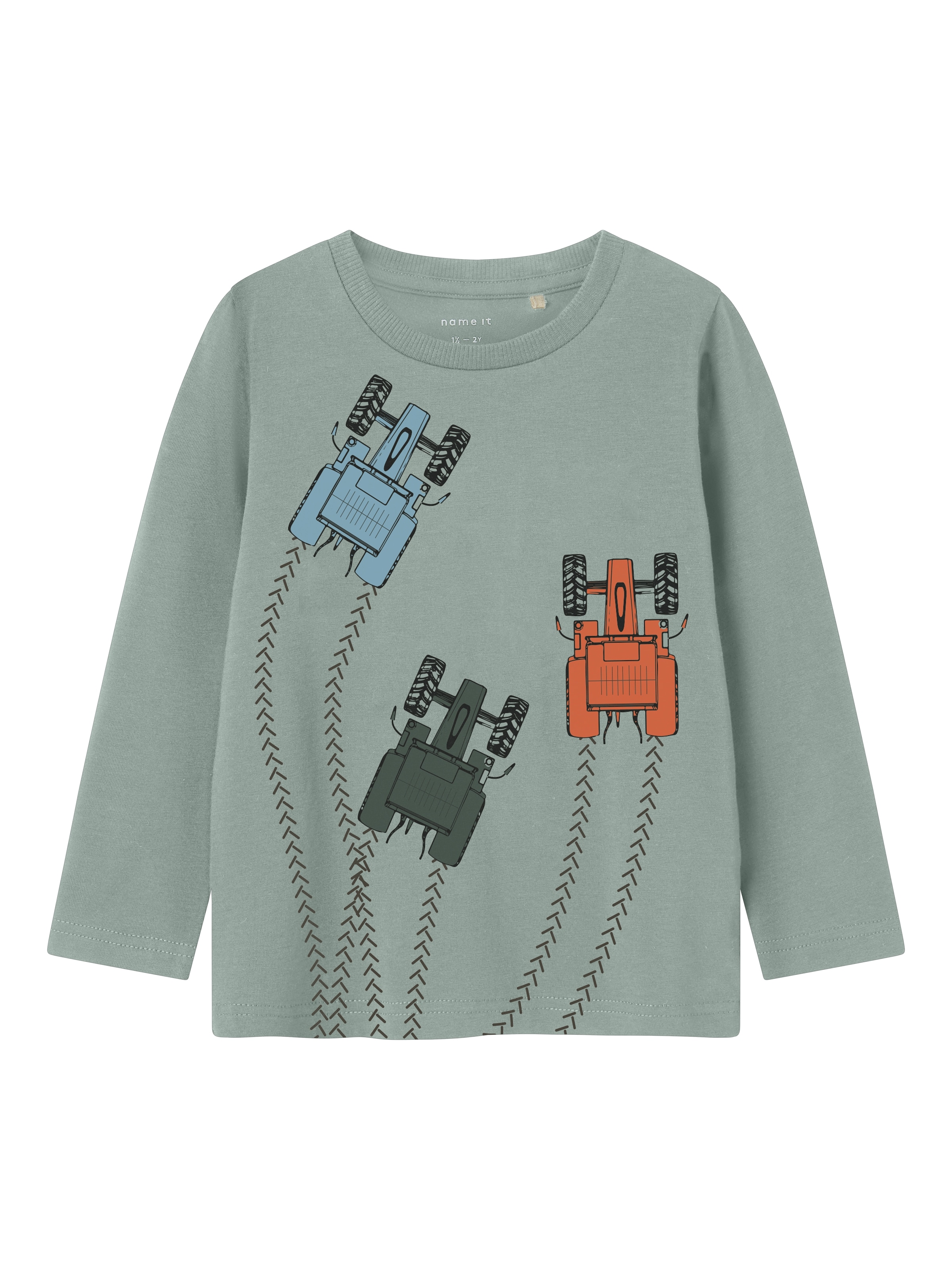 Name It Langarmshirt »NMMLACTOR 2P LS TOP BOX«, (Packung, 2 tlg.)