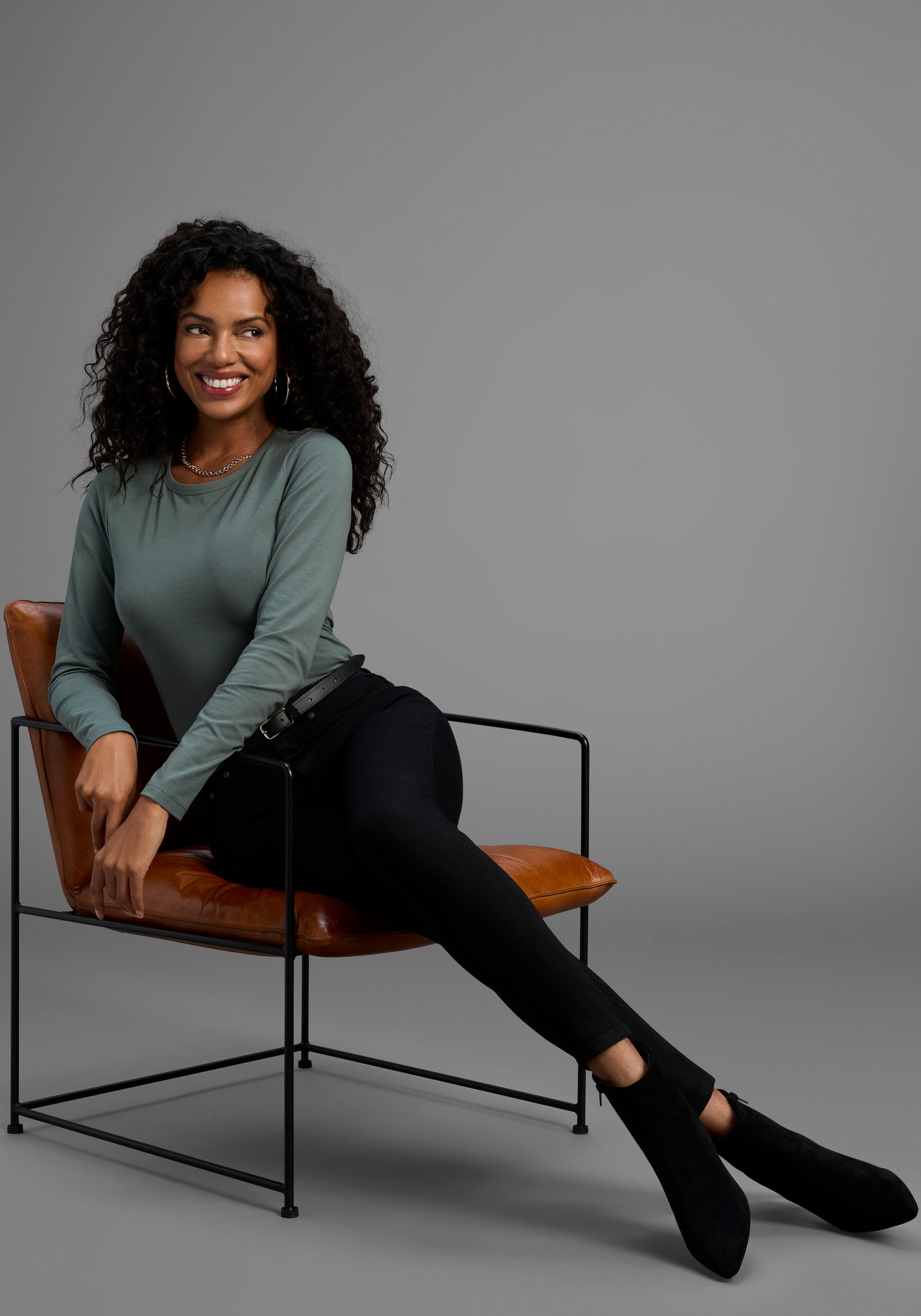 Arizona Jeans skinny »Ultra Stretch« extra-eng geschnittene Beinform,  modische Used-Waschung