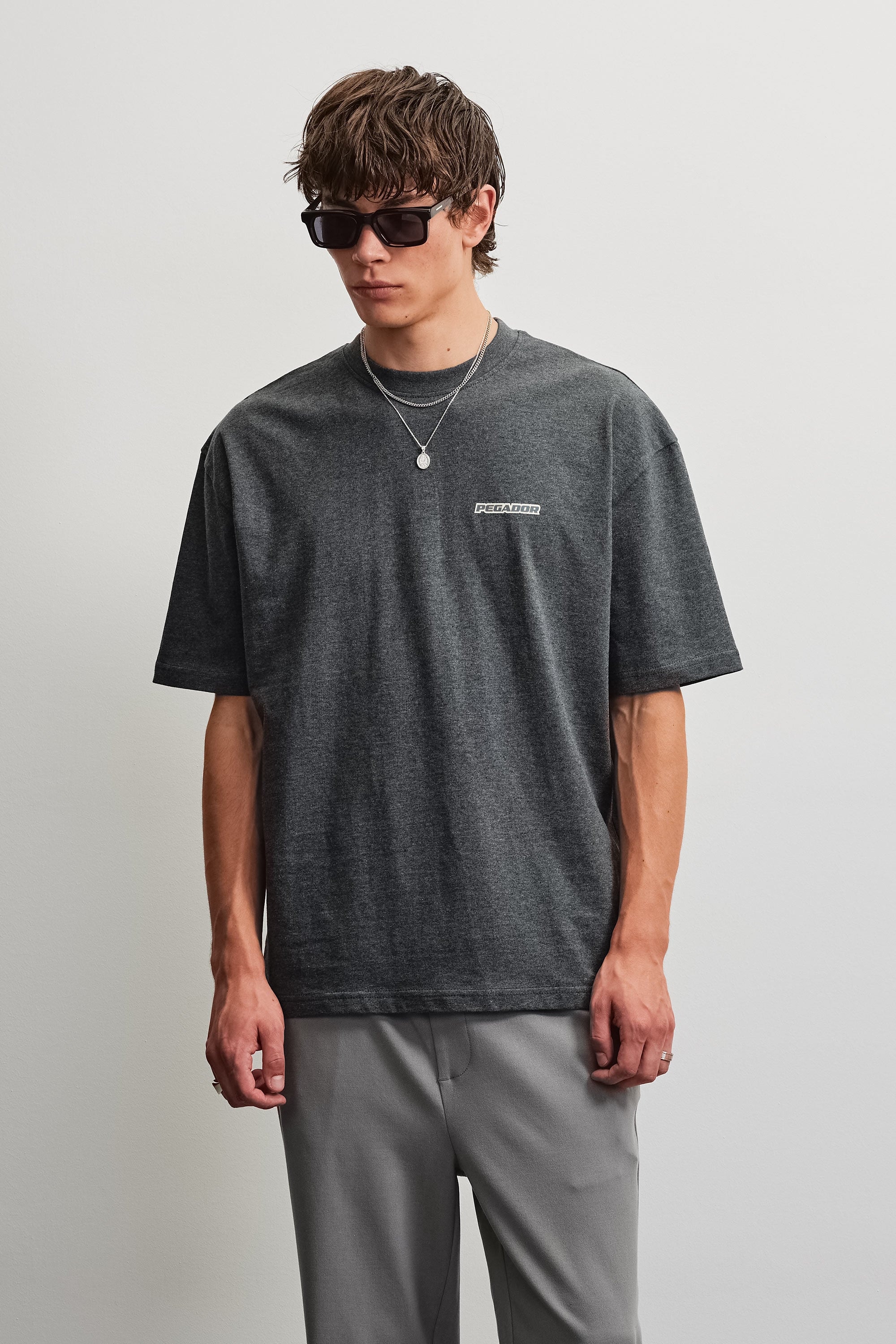 Image of PEGADOR T-Shirt "Binibeca Oversized Tee" Baumwolle, oversize