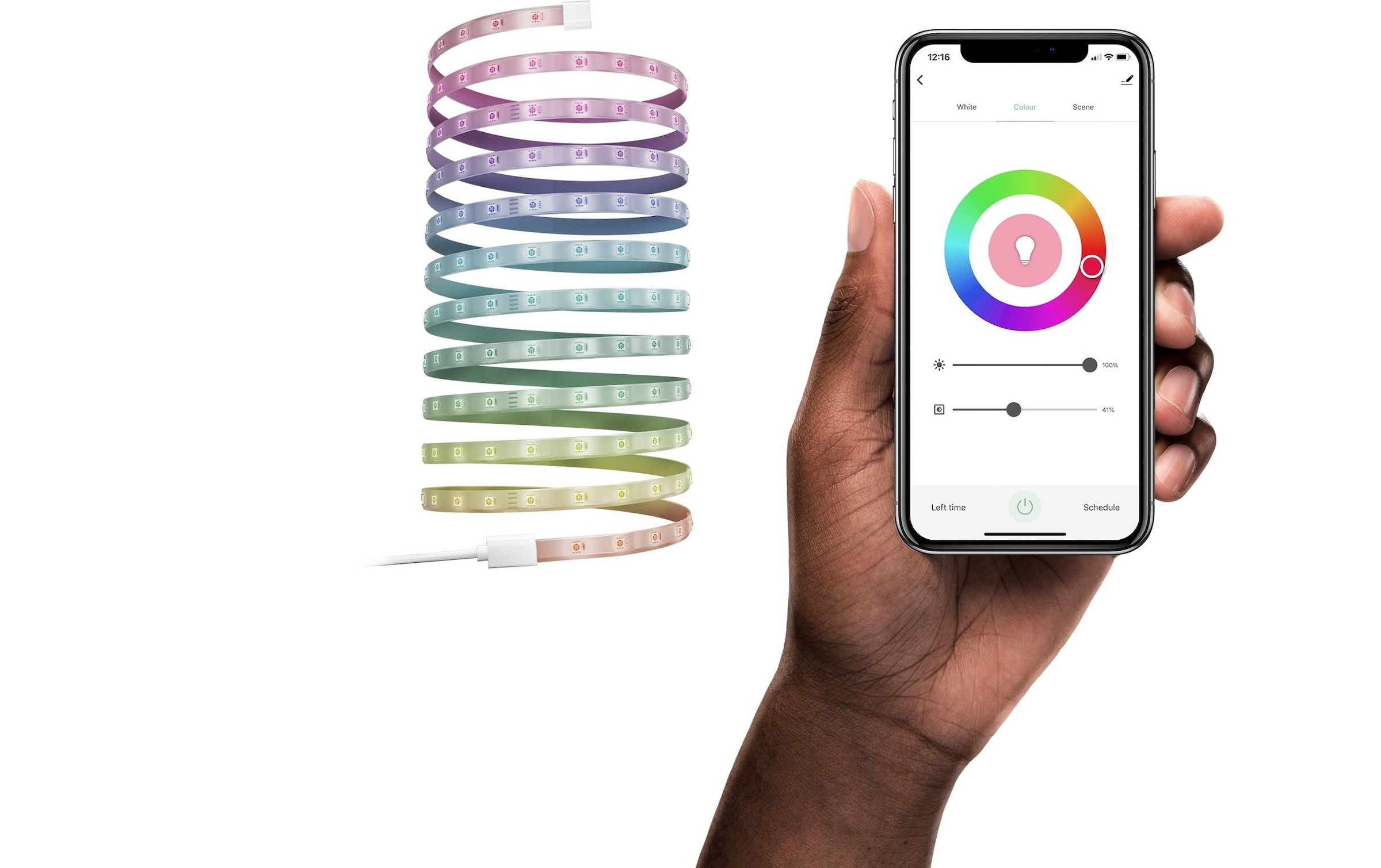 LED-Streifen »hombli Smart, RGB, 5 m, Weiss«