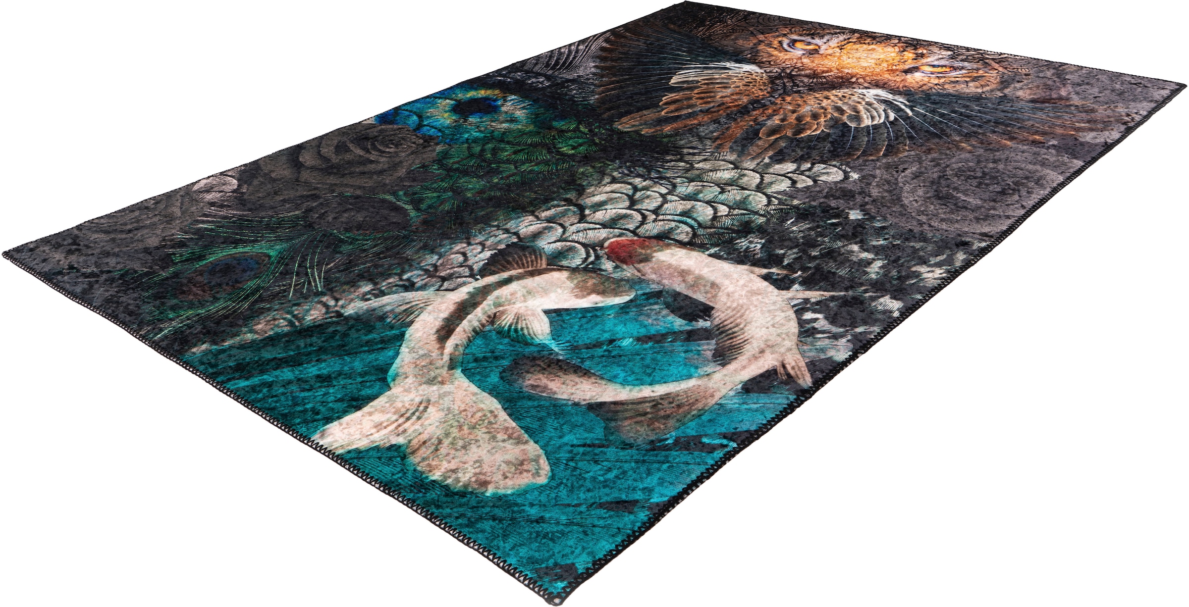 Image of Obsession Teppich »Exotic 10m«, rechteckig, 5 mm Höhe, Kurzflor, ideal im Wohnzimmer & Schlafzimmer bei Ackermann Versand Schweiz