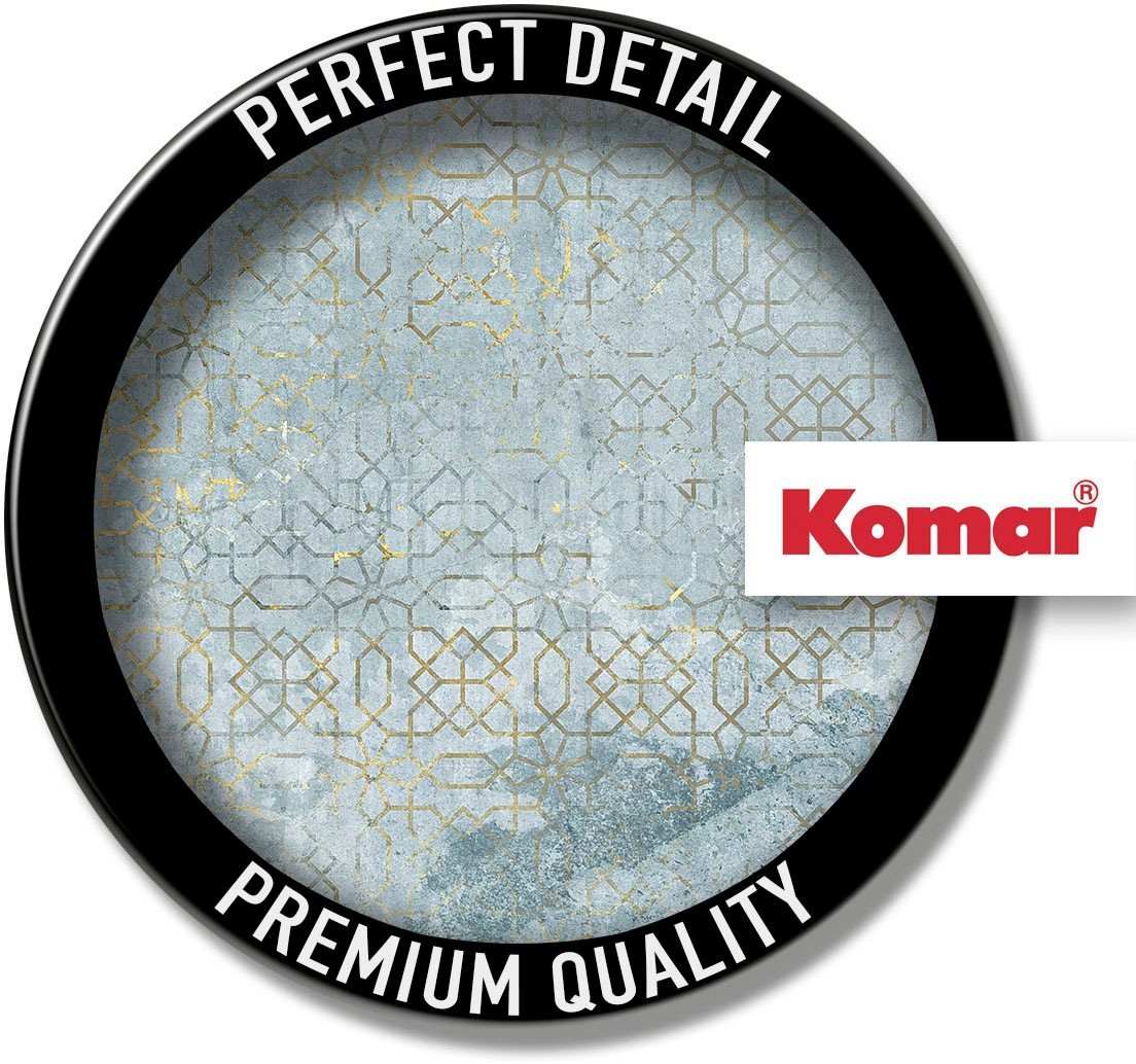 Komar Vliestapete »Digitaldruck Vlies - Jaunty Jewels - Grösse 200 x 250 cm«, bedruckt, Wohnzimmer, Schlafzimmer