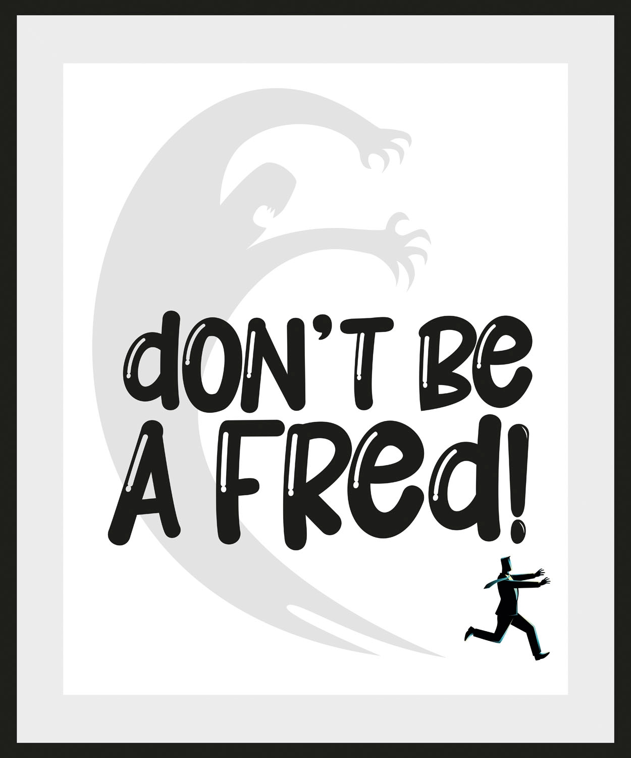 Image of queence Bild »DON'T BE A FRED!«, Schriftzug, (1 St.) bei Ackermann Versand Schweiz