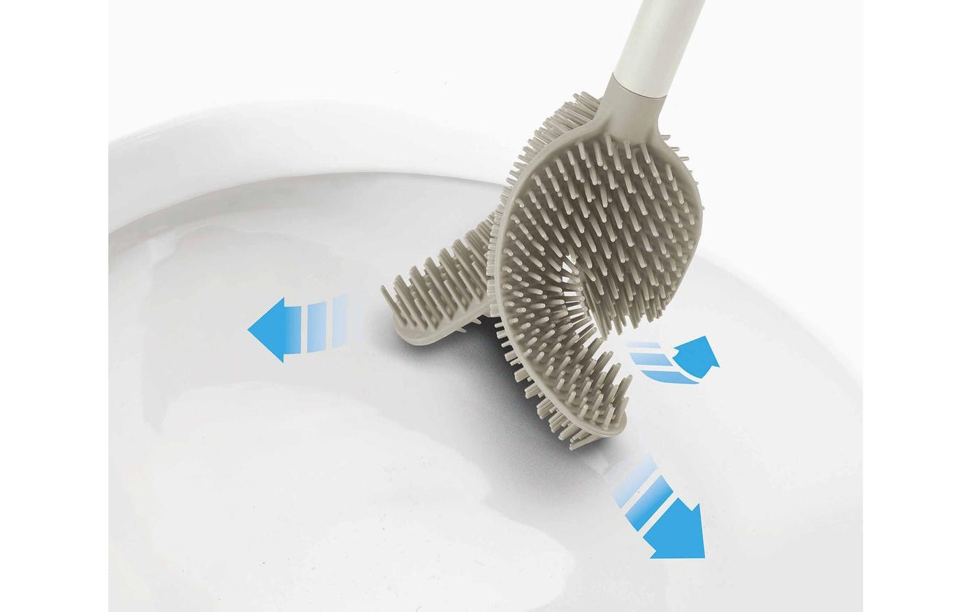 Joseph Joseph Brosse de nettoyage pour WC »Flex 360 Advanced« mit matter Oberfläche