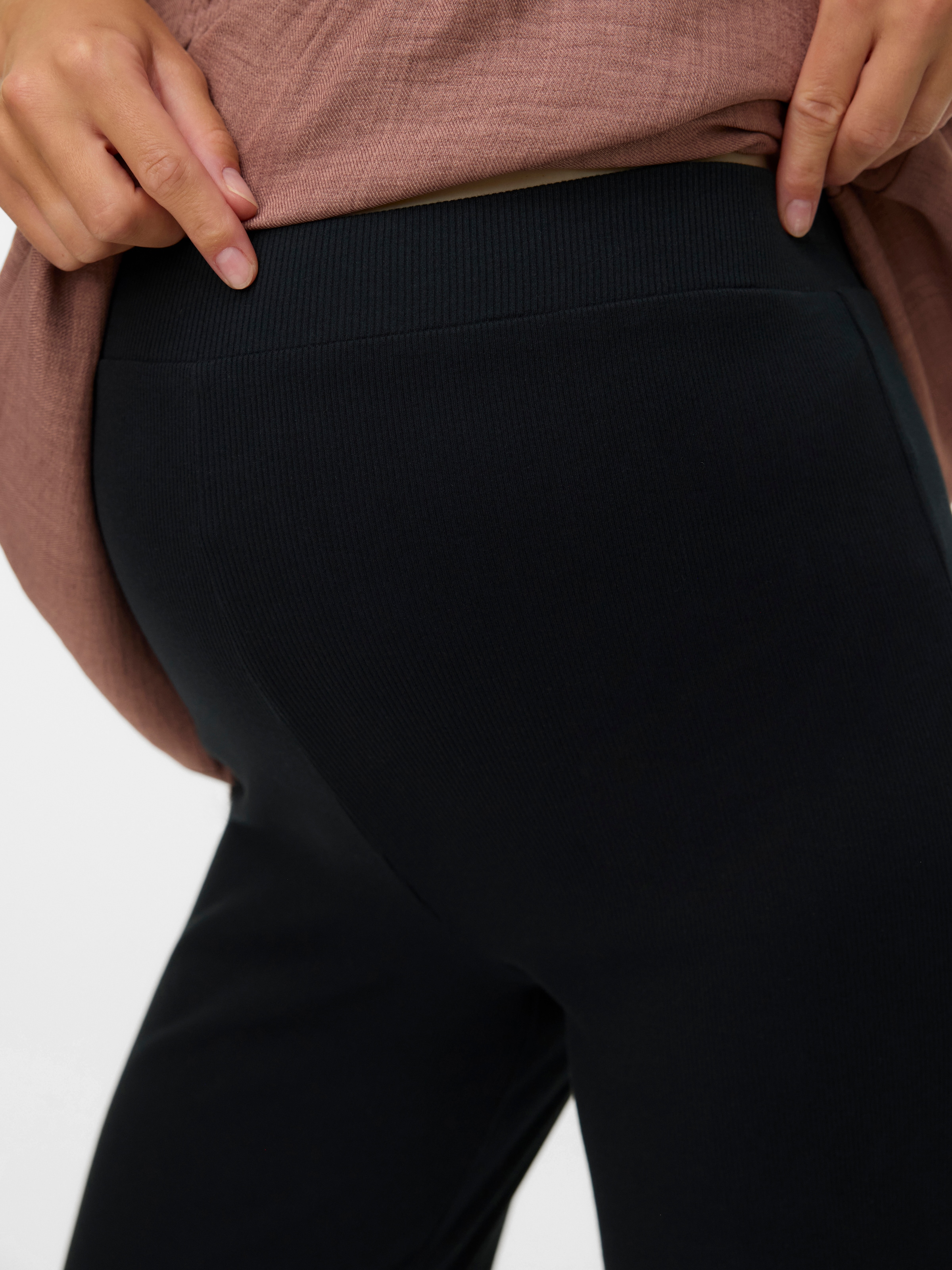 Mamalicious Pantalon de grossesse »MLEMILY JRS HW RELAXED LEGGINGS NOOS«