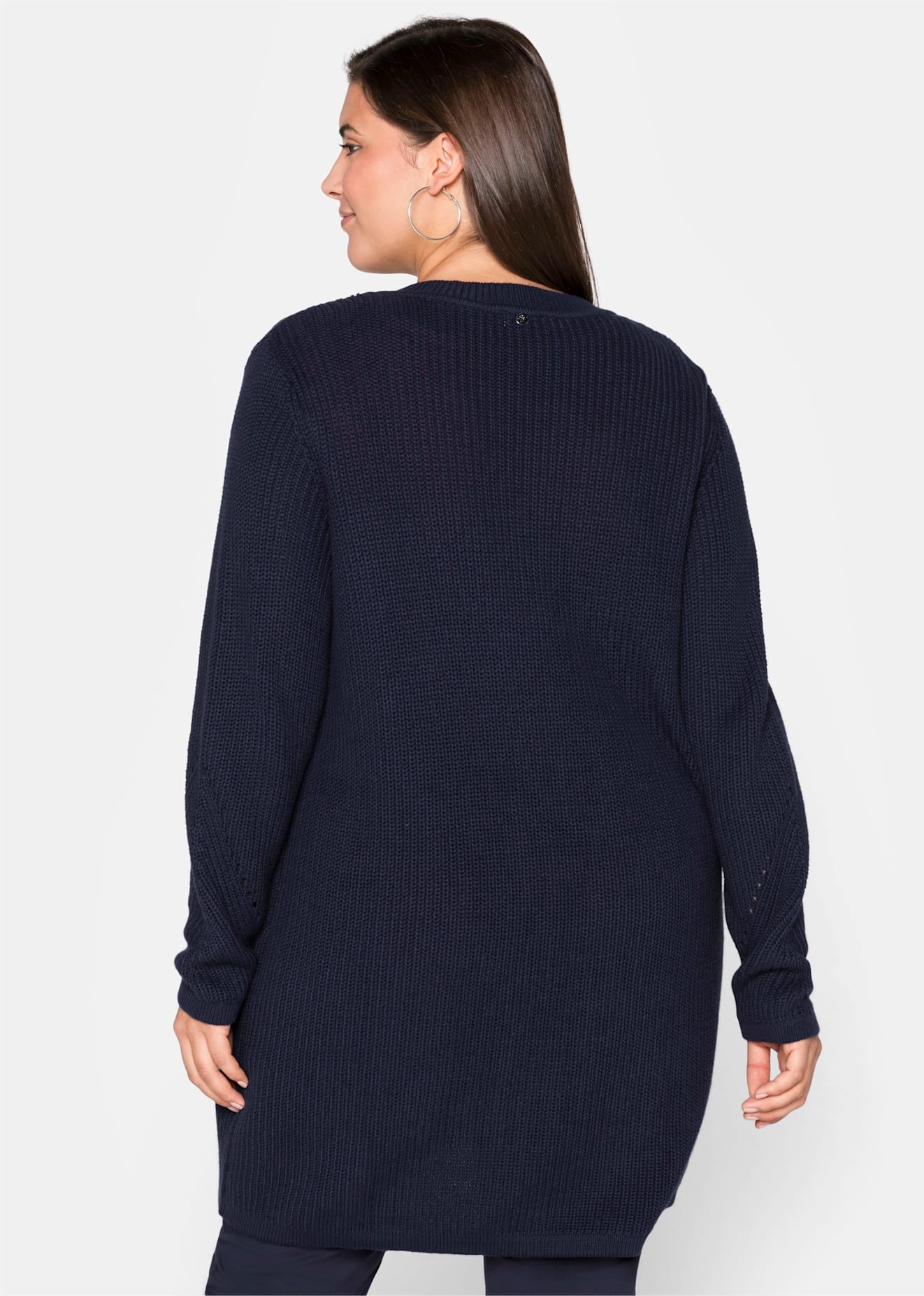 Sheego Longstrickjacke
