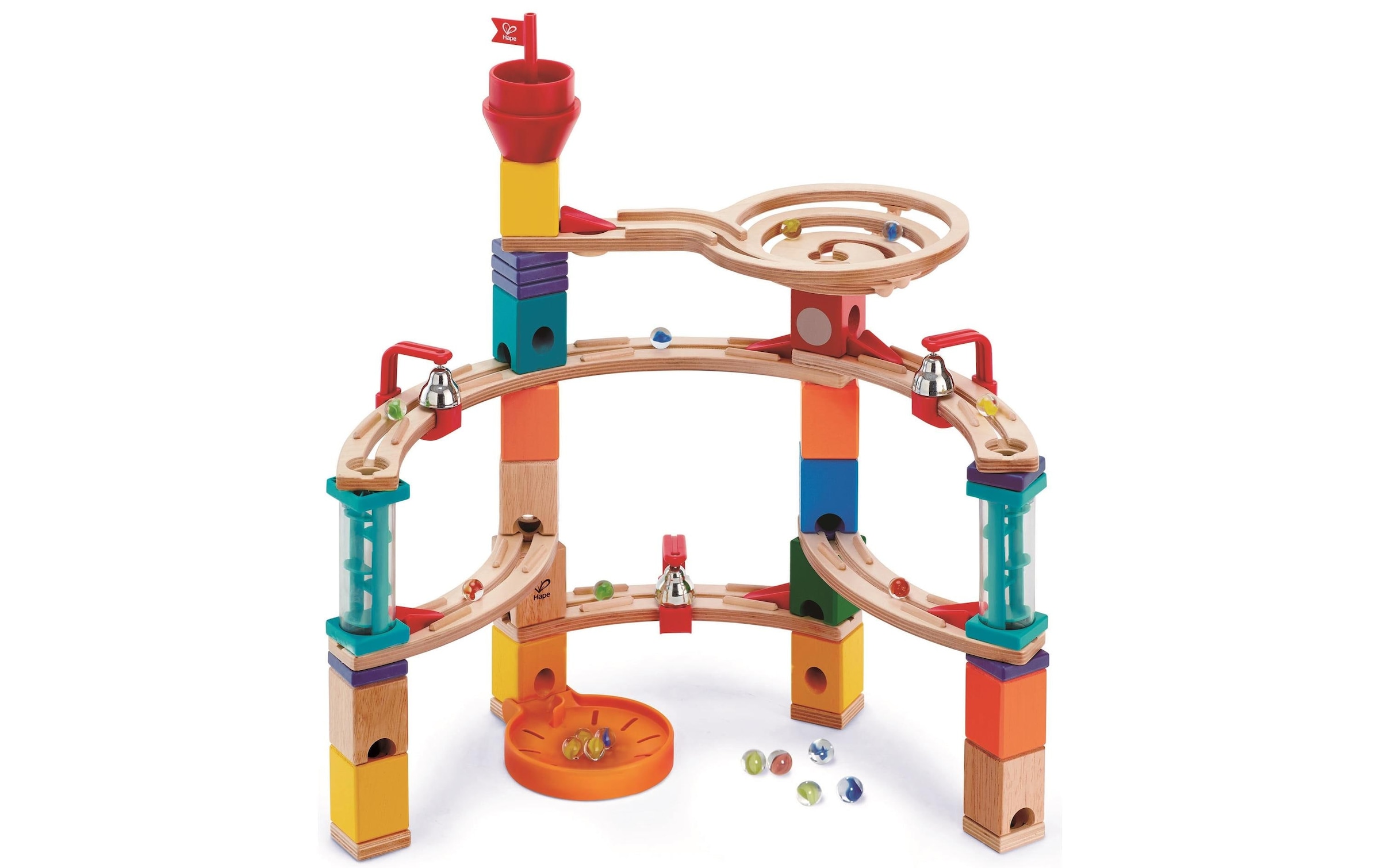 Hape Kugelbahn »Quadrilla«, (102 tlg.)