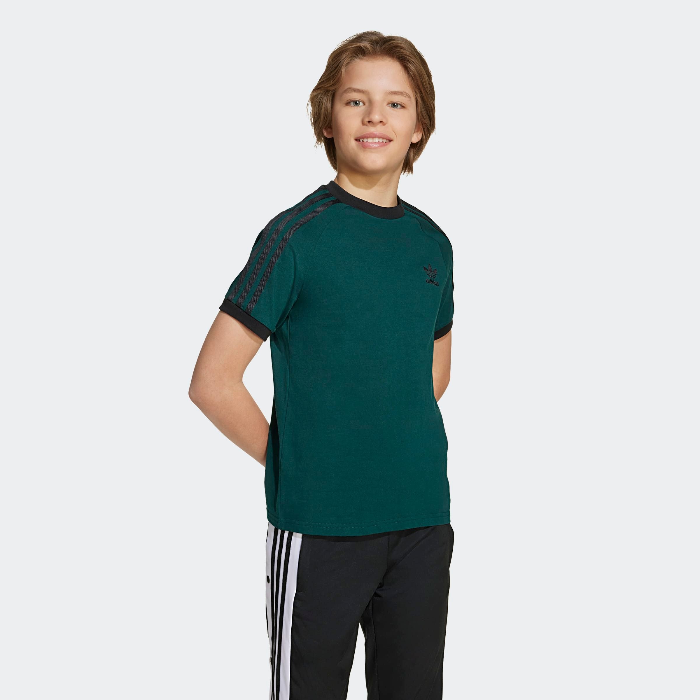 adidas Originals T-shirt »3 STRIPE TEE« drei Streifen Shirt für Kinder