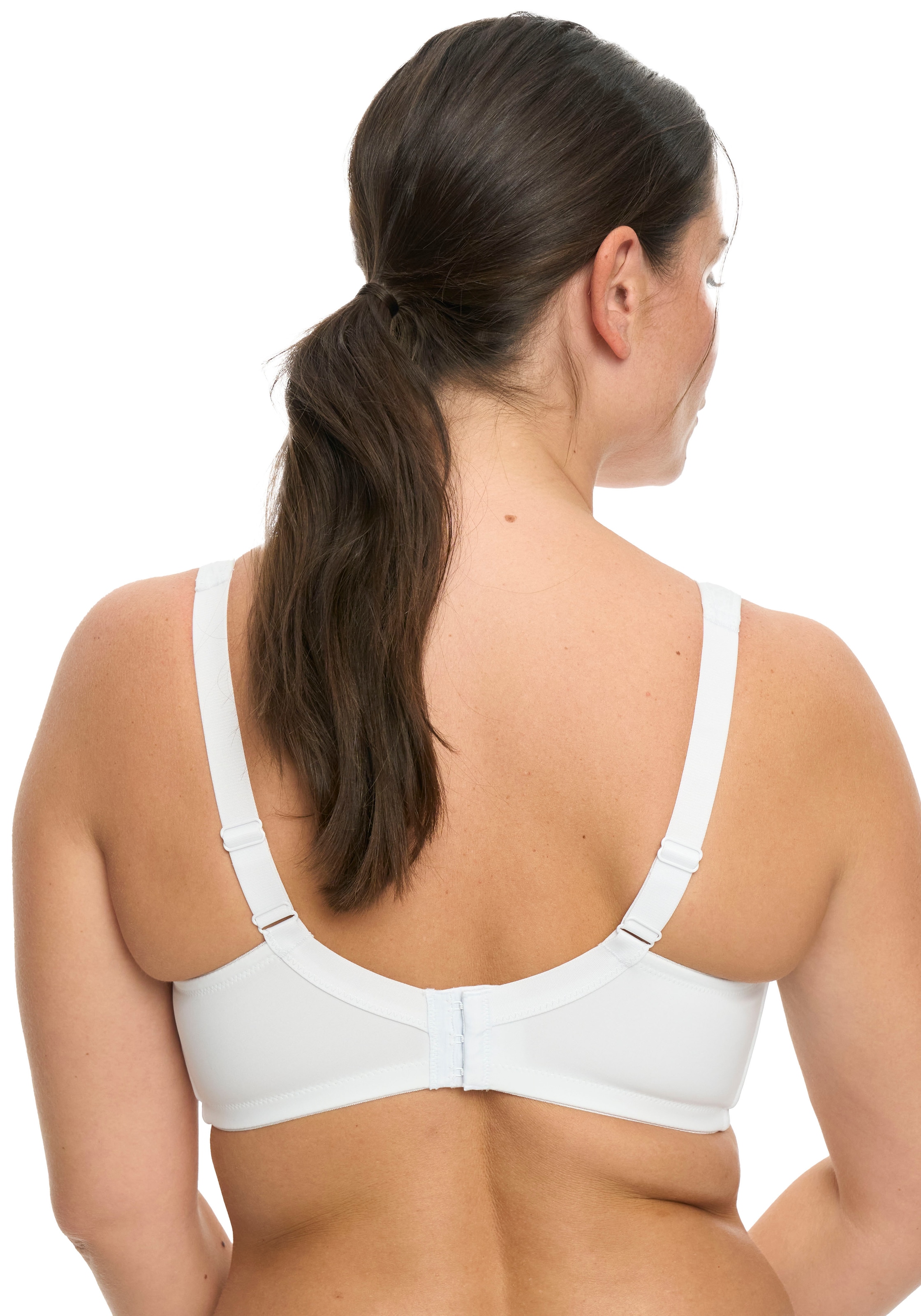 Susa Bügelloser BH »Classic«, Spitze, genähte Cups, Jacquard-Muster, elastisch, Komfortträger