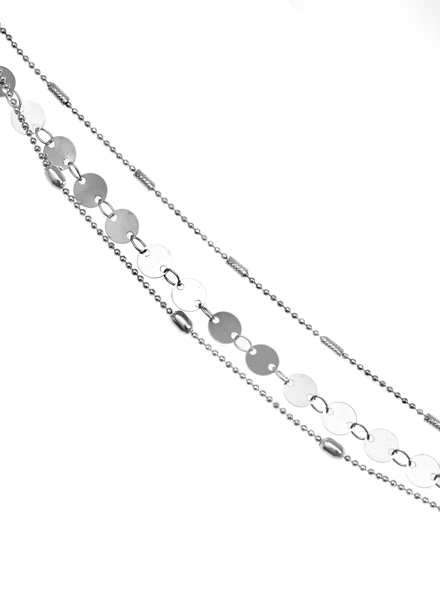 LASCANA Fusskette, mit kleinen Plättchen, Fusskettchen-Armband, Fussketten Set
