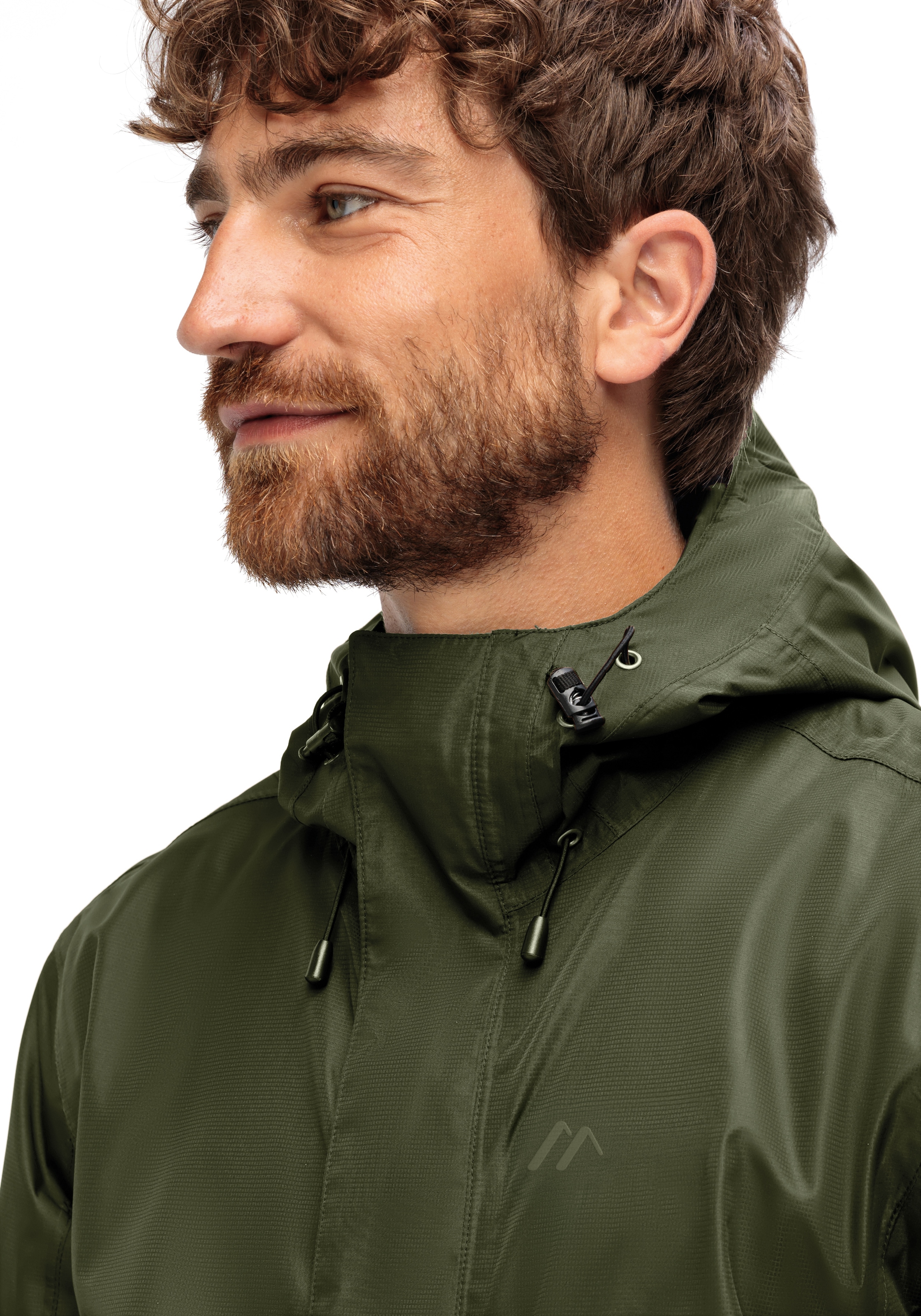 Maier Sports Veste de pluie »Abbenstein M« Herren Jacke wasserdicht, moderner Windbreaker, Outdoorjacke, Reg. Fit