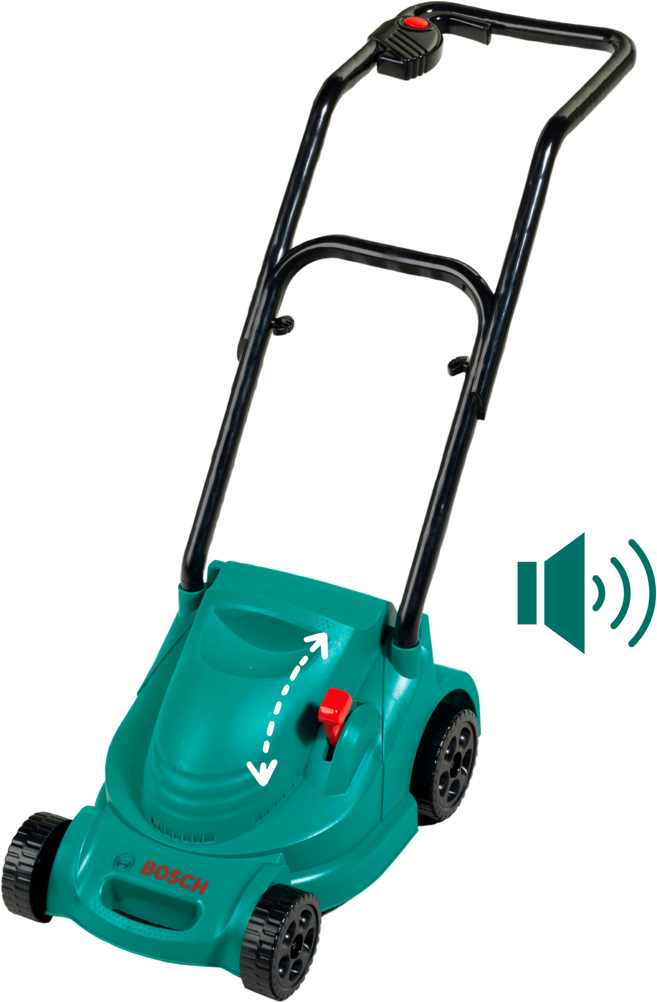 Klein Tondeuse à gazon pour enfants »BOSCH« Made in Germany