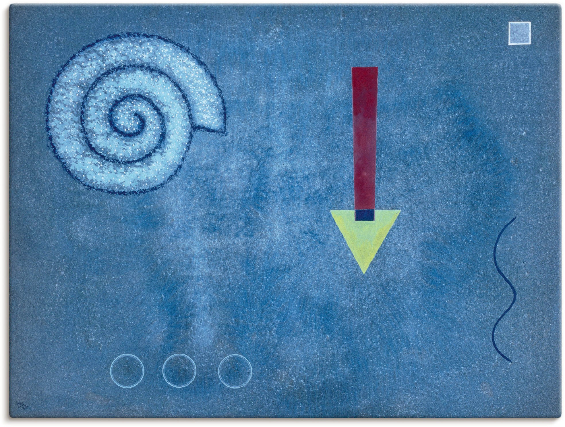 Image of Artland Wandbild »Grüne Spitze. 1932.«, Muster, (1 St.), in vielen Grössen & Produktarten -Leinwandbild, Poster, Wandaufkleber / Wandtattoo auch für Badezimmer geeignet bei Ackermann Versand Schweiz