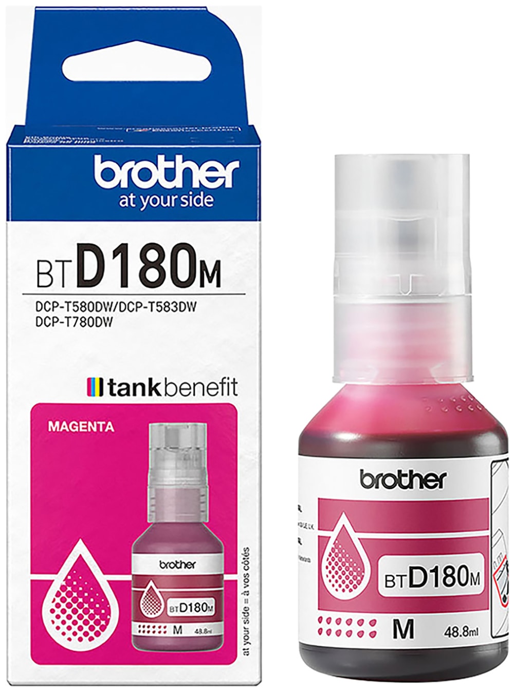 Brother Encre de recharge »BTD180M« für Brother