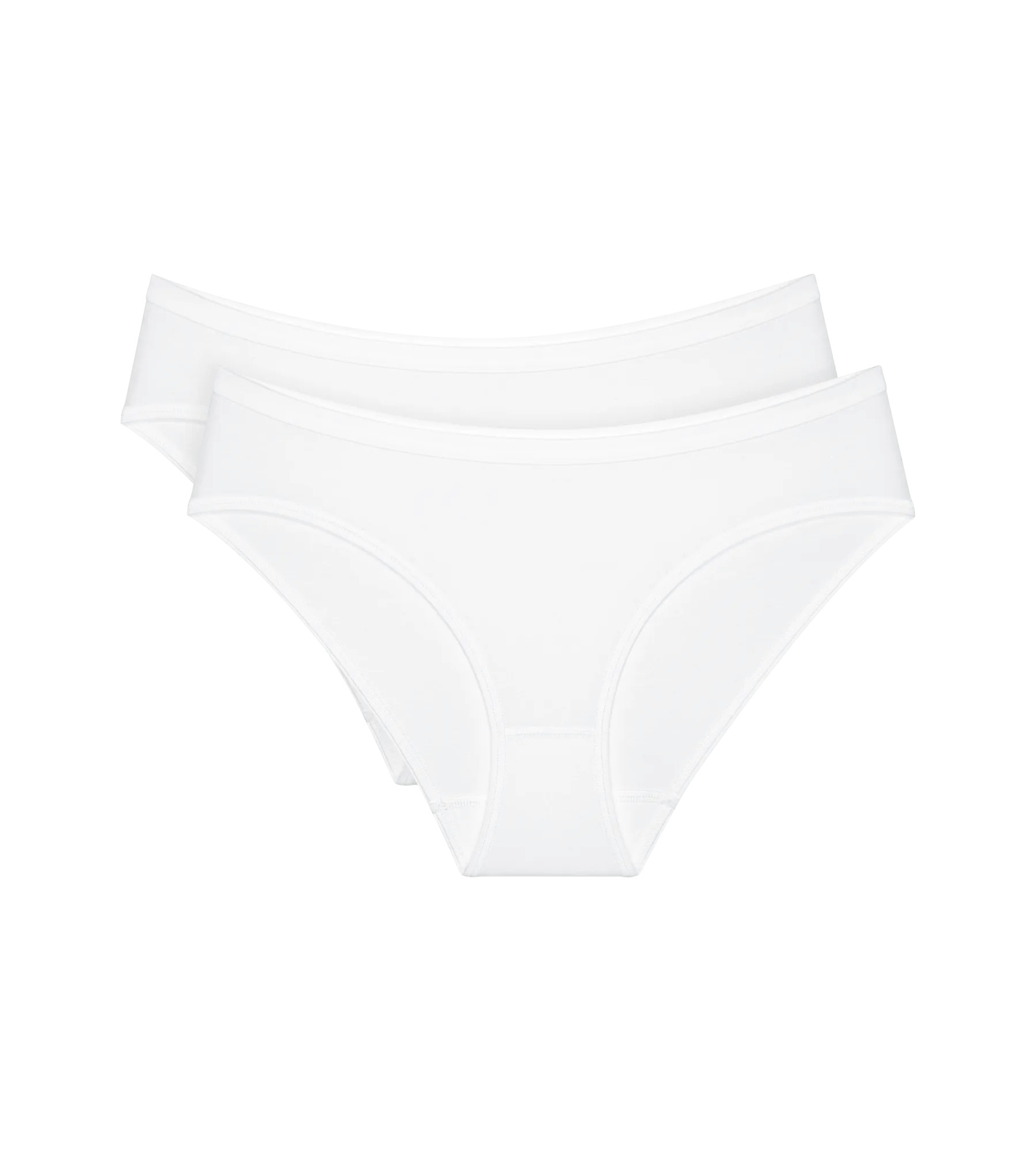 Image of Triumph Tai-Slip "Sense Of Cotton" 2er Pack, weich, ohne Seitennaht, elastisch