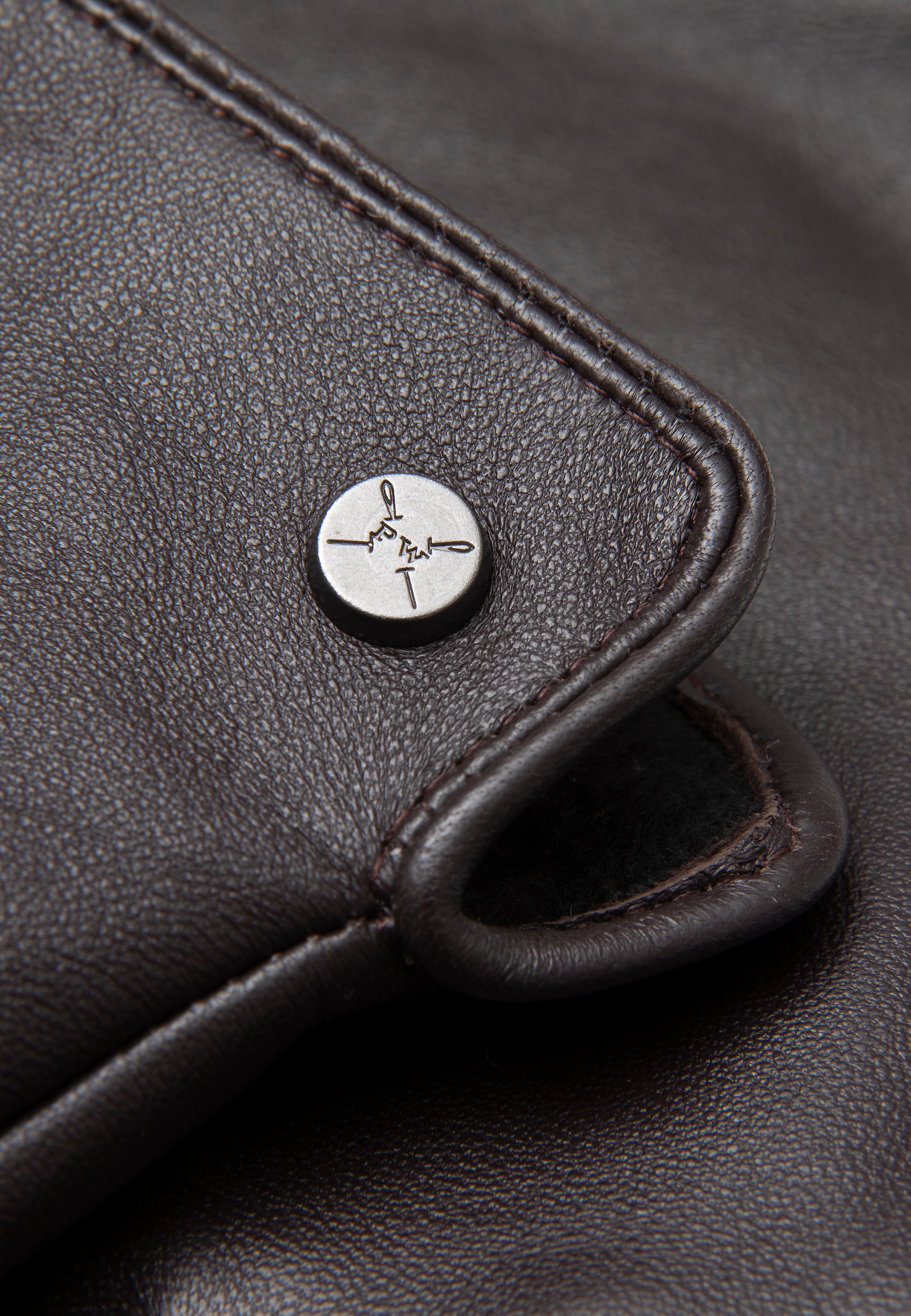 PEARLWOOD Gants en cuir »PAM« 1 Paar,  weiches Fleece-Innenfutter, Temperaturregulierend, Seitenschlitz