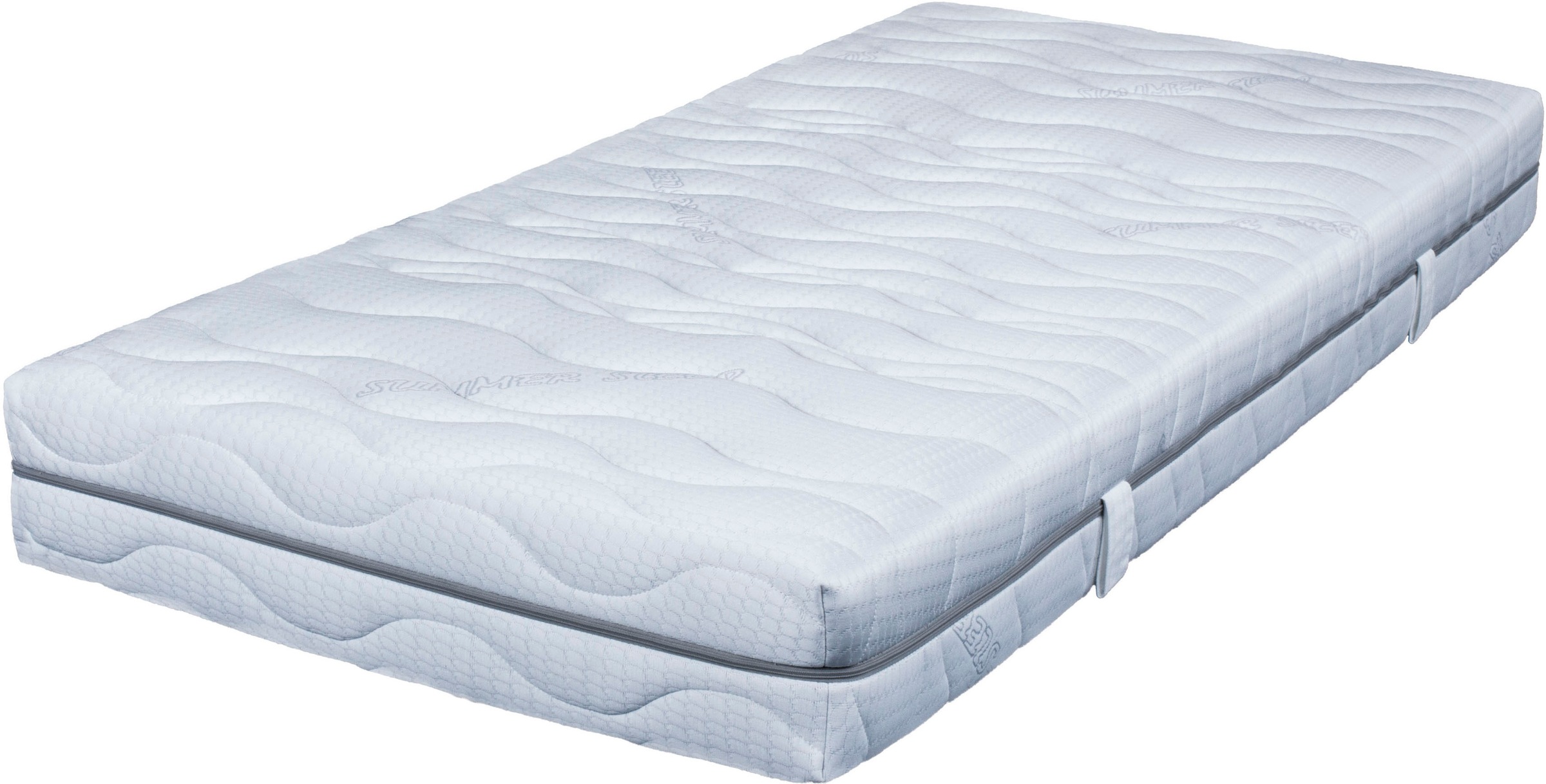 Breckle Northeim Taschenfederkernmatratze »Seasonsleep TFK 500«, 22 cm hoch, 530 Federn, (1 St.), 7-Zonen Taschenfederkern, Sommer- und Winterseite, Made in Germany