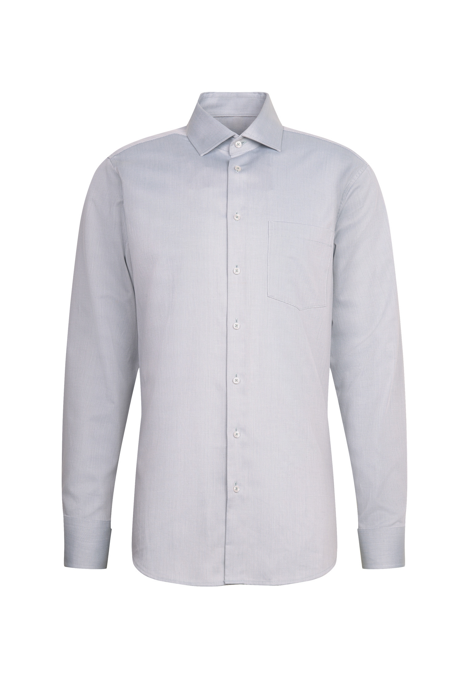seidensticker Businesshemd »Regular« Regular 1/1 Kentkragen Struktur