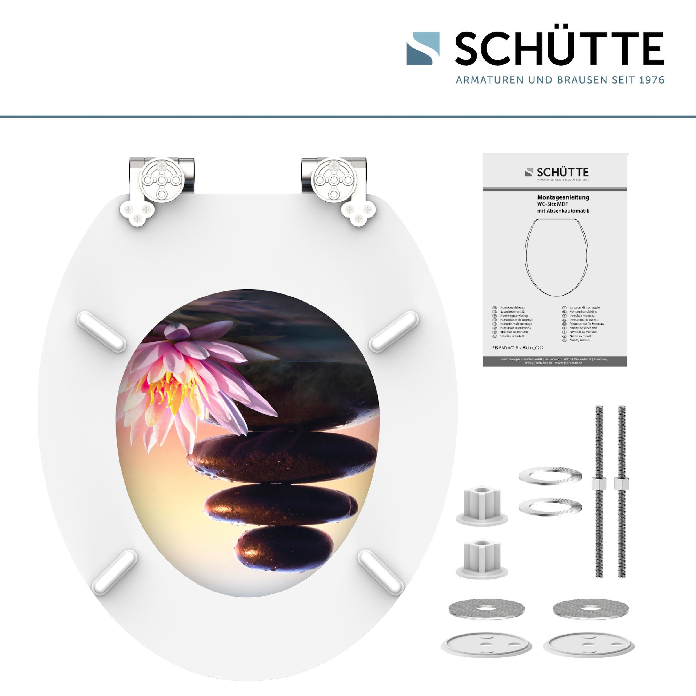 Schütte WC-Sitz »SUNSET DREAM« Toilettendeckel, mit Absenkautomatik