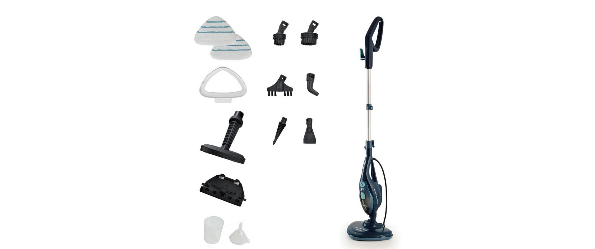 Ariete Dampfreiniger »ARI-4164-MOP-BL 10 in 1 350 ml 100 Grad 1500 W«