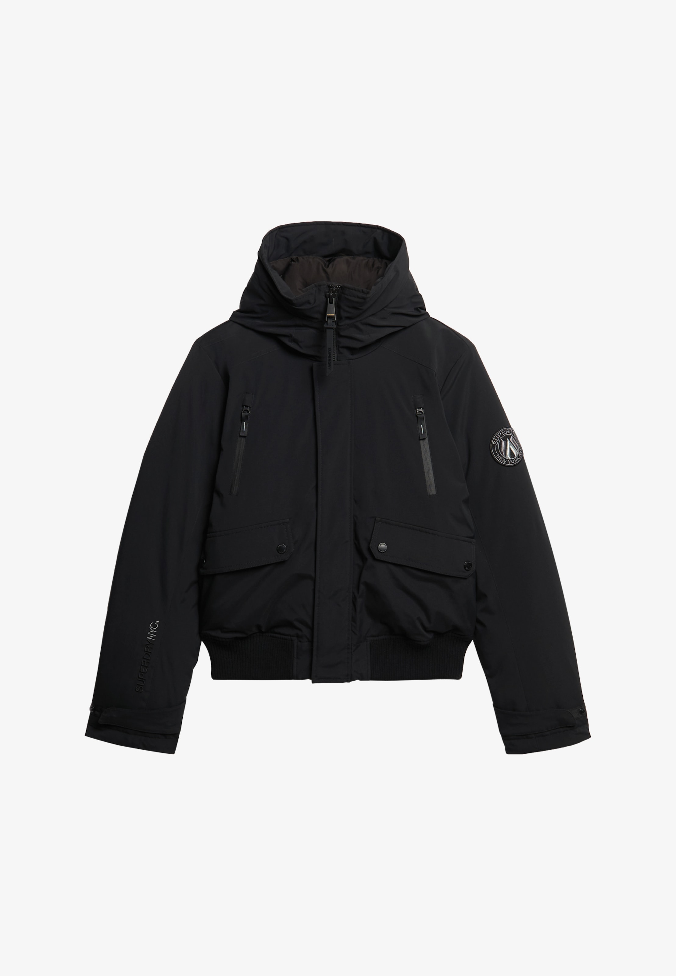 Superdry Veste bomber »CITY PADDED BOMBER JACKET« sans capuche Materialmix, regular fit