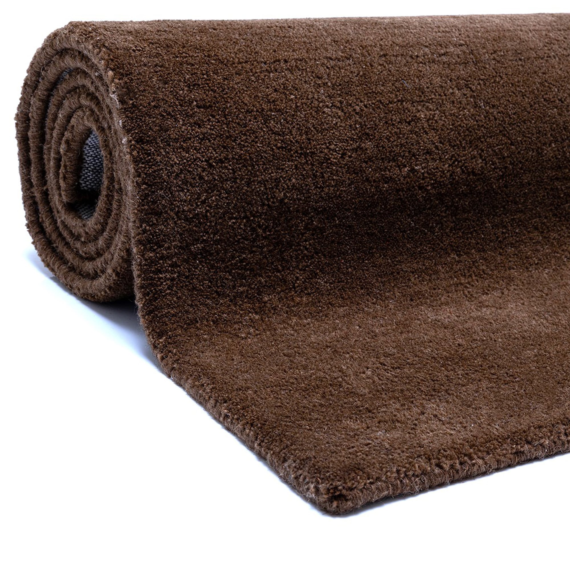 my home Tapis en laine »Gabbo Natur, Handgefertigt, Teppich, reine Wolle, meliert« Rectangulaire 14 mm Höhe reine Wolle, Uni, Wohnzimmer, Schlafzimmer, Esszimmer