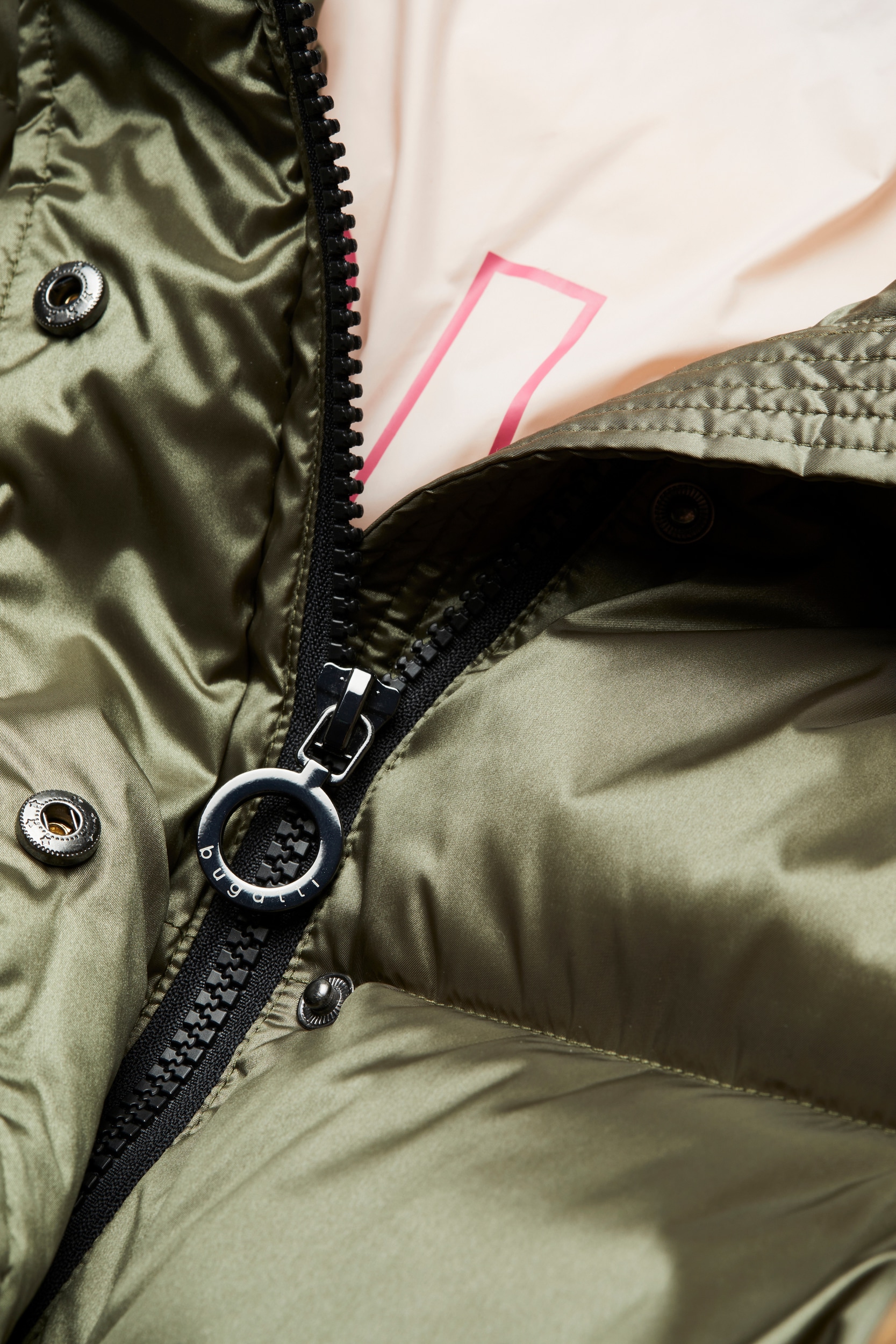 bugatti Langjacke, mit Kapuze, mit grosser Kapuze