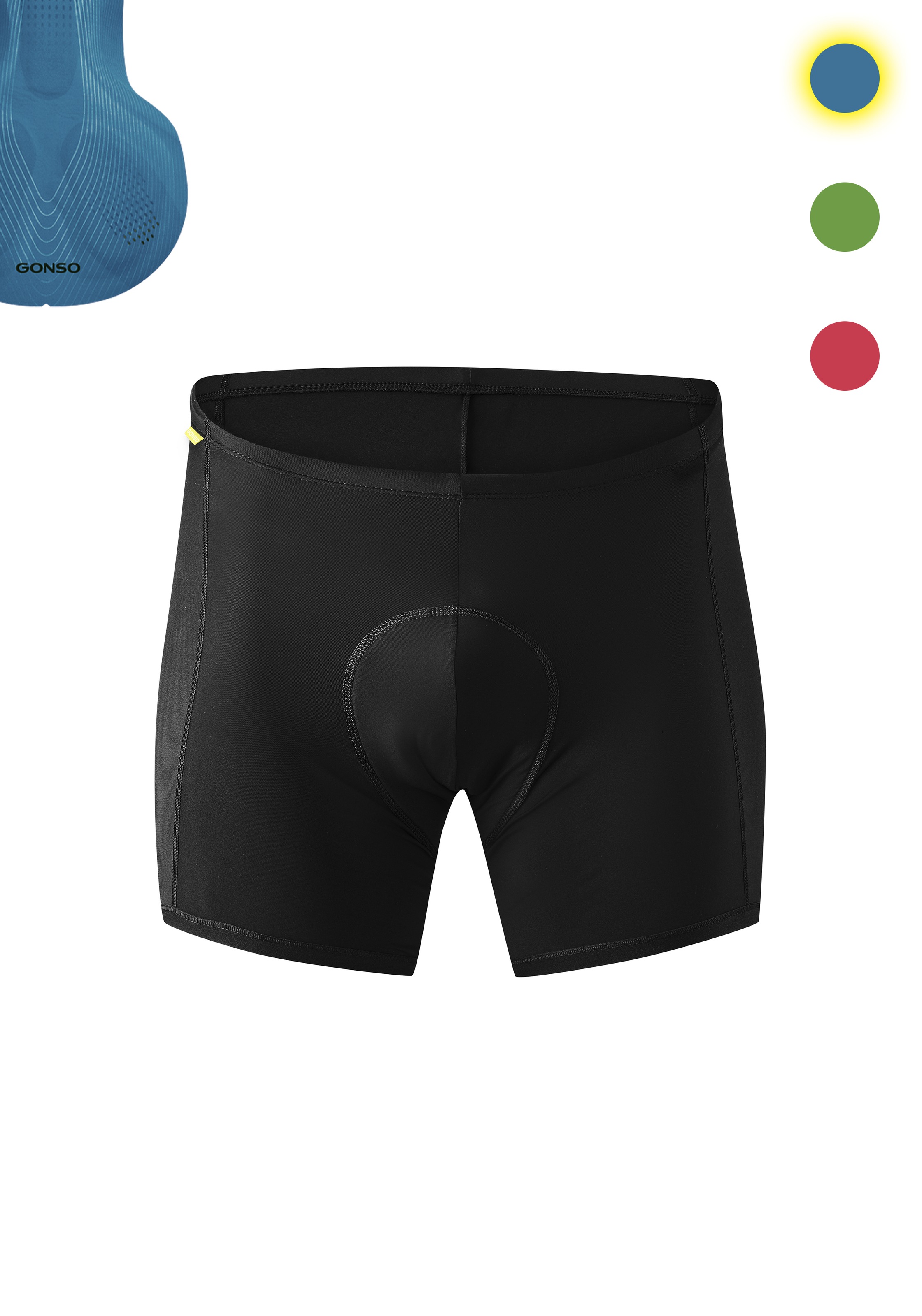 Image of Gonso Fahrradhose "Sitivo U M" Herren Fahrradunterhose, Radhose mit speziellem Sitzpolster, Tight Fit