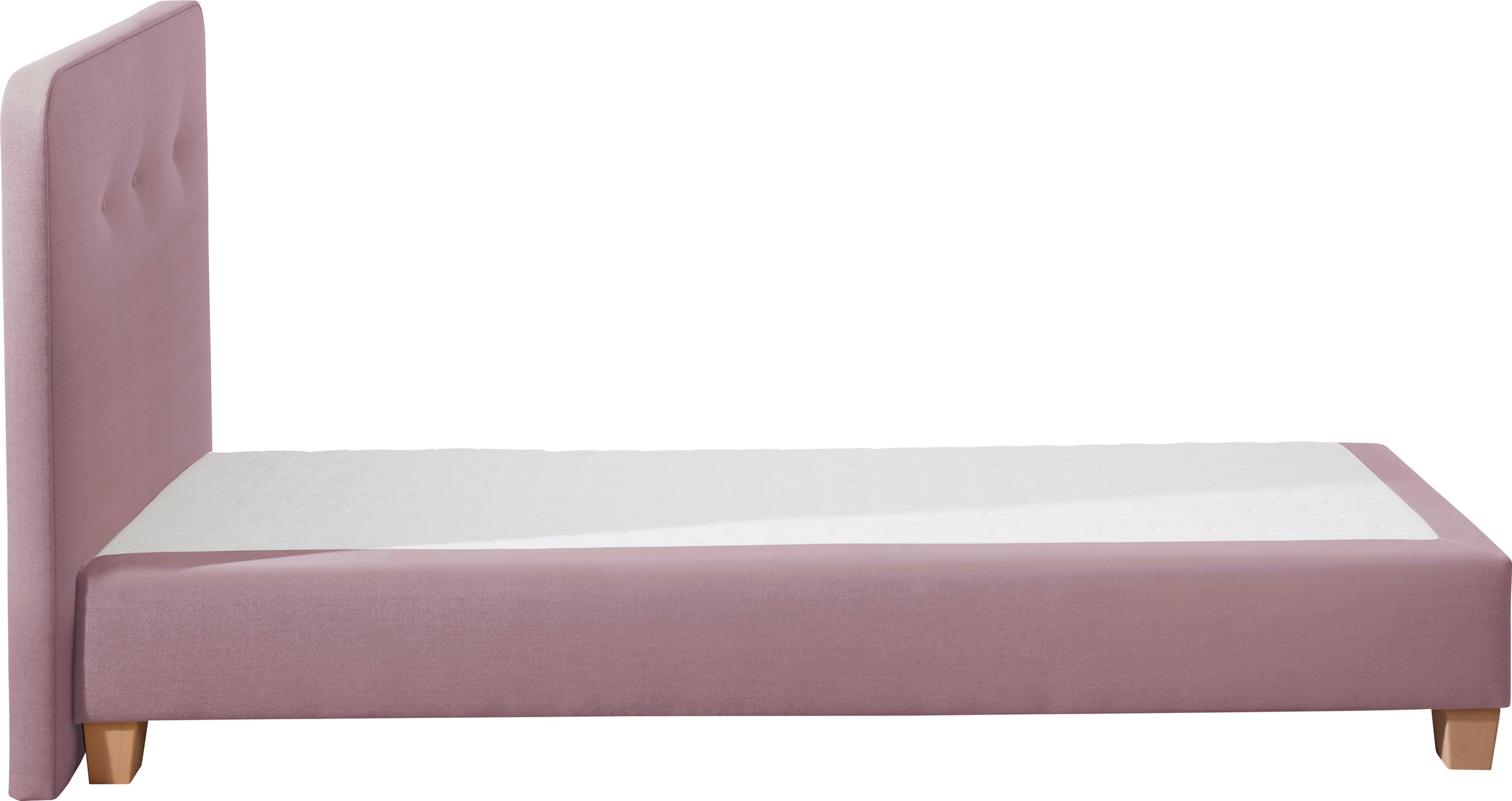 Home affaire Boxspringbett »Fargo« inkl. Topper, in 3 Matratzenarten, in Samt- oder Strukturstoff