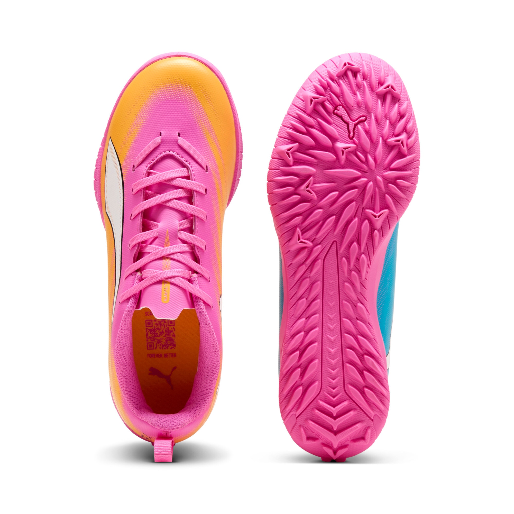 PUMA Chaussure de football »ULTRA 6 PLAY TT JR«  pour gazon synthétique et sols naturels durs, mesh fonctionnel léger