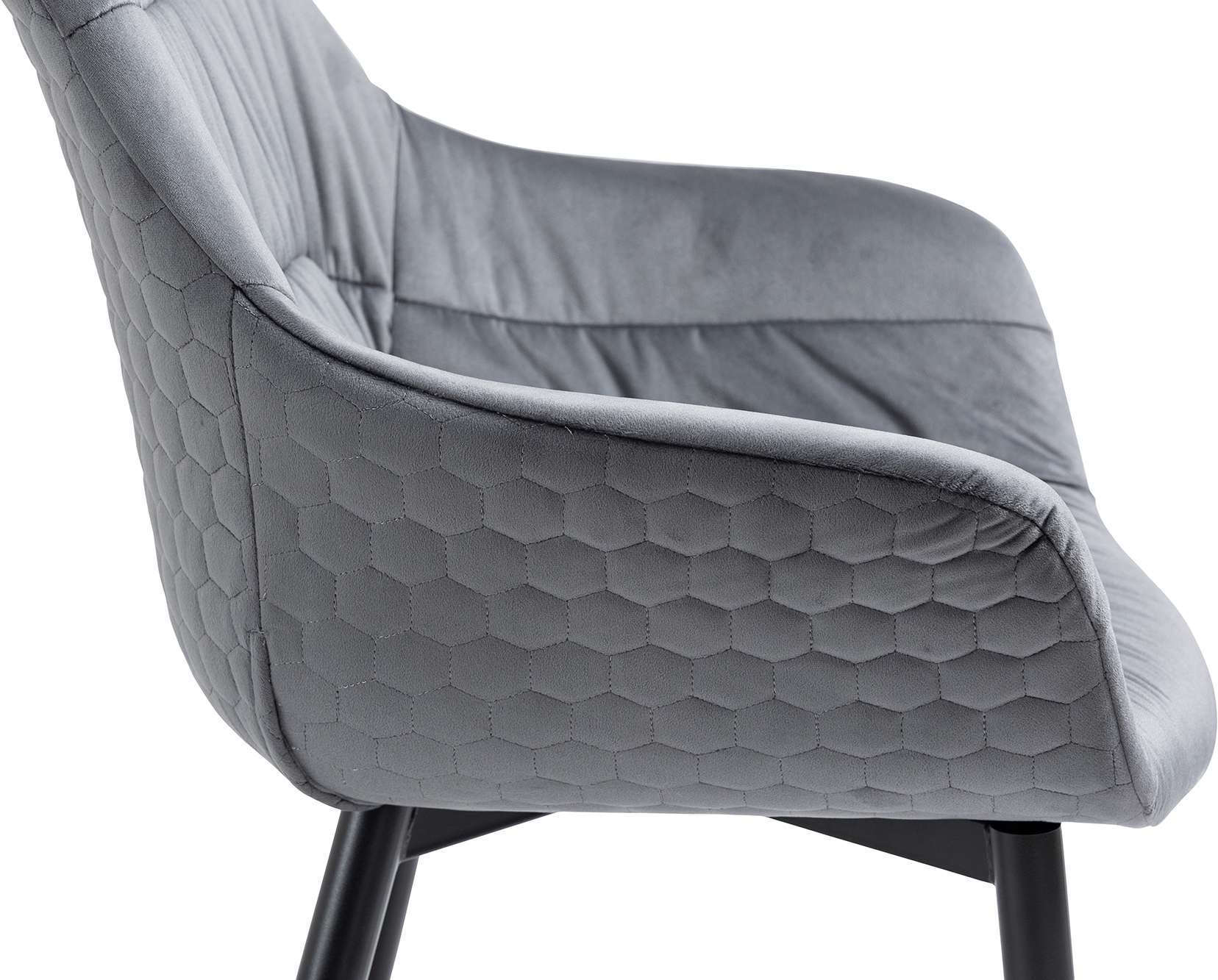 SalesFever Ensemble de salle à manger »Esszimmerausstattung aus Holz und Metall« Set, 5 cuis tlg. 5-teiliges Set aus doppelt gewachstem Massivholz