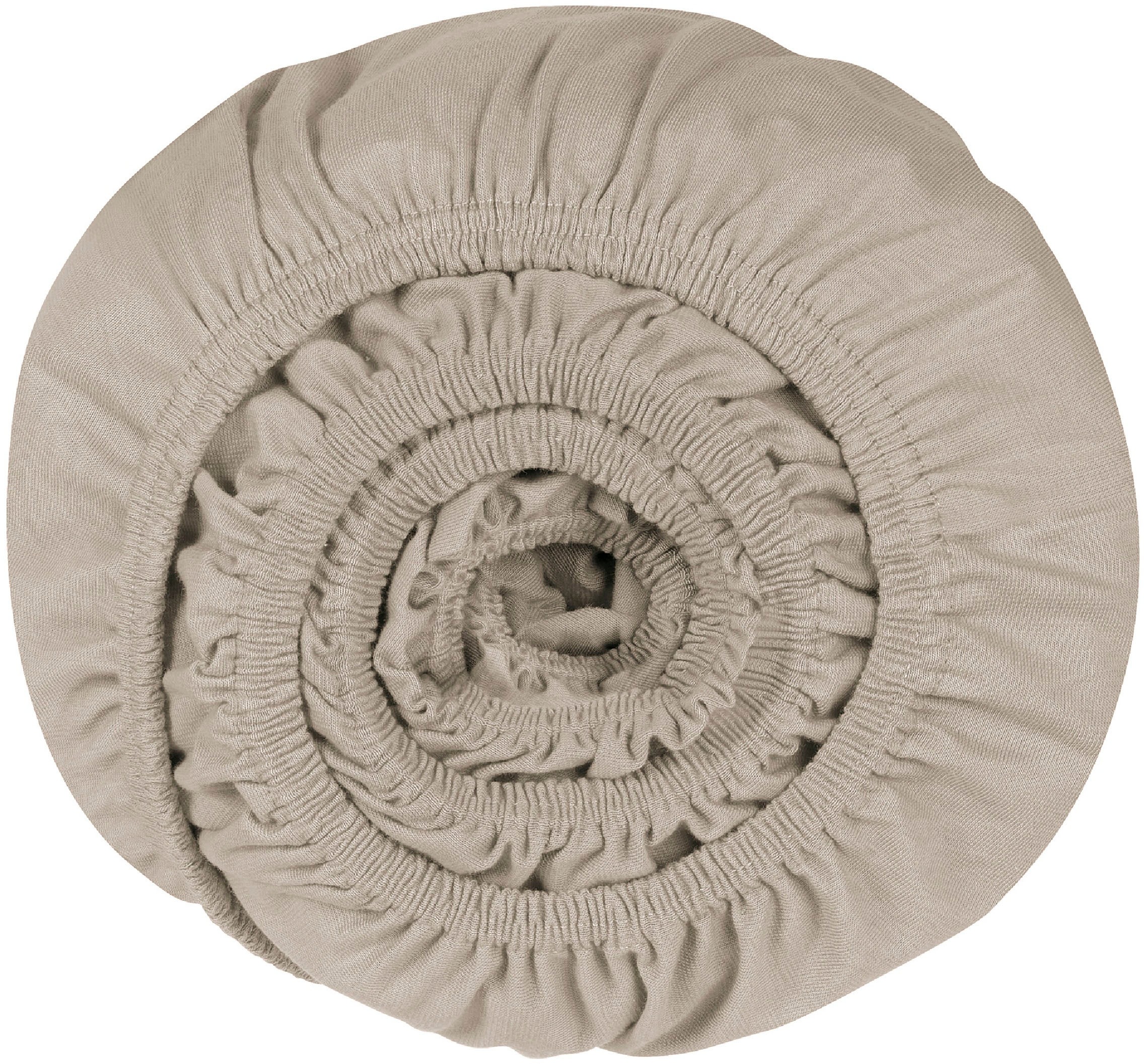 Schiesser Spannbettlaken "Jessi aus 100% Baumwolle" für Matratzen bis zu 22 cm Höhe, MADE IN GREEN by OEKO-TEX