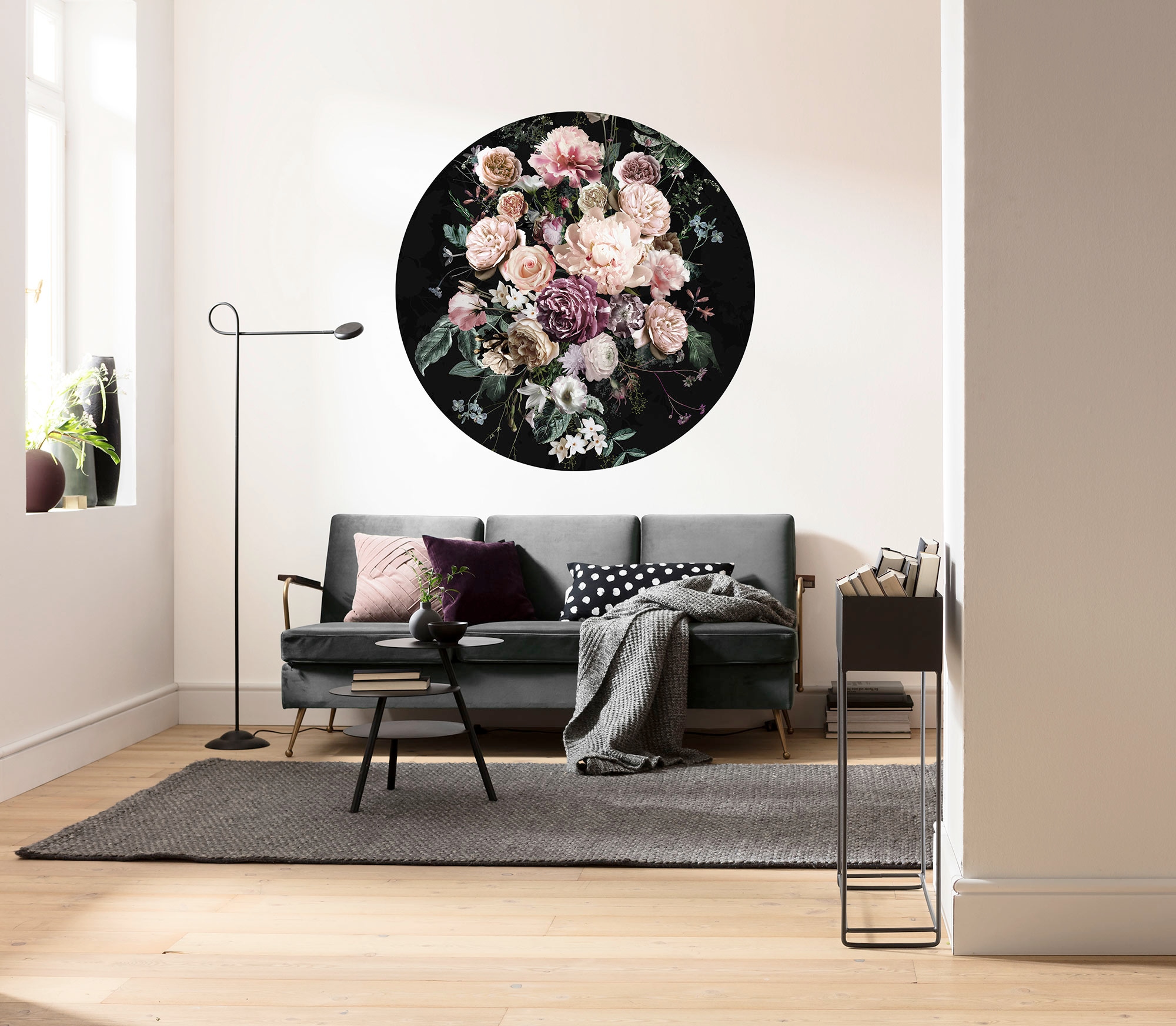 Image of Komar Fototapete "Enchanted Flowers" Motiv bedruckt glatt