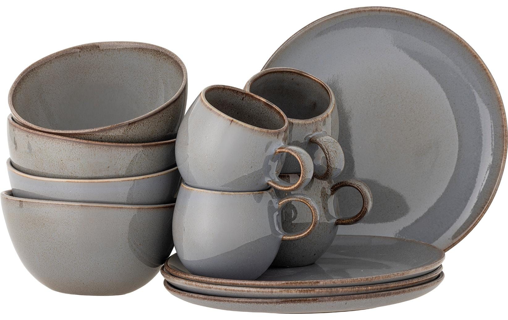 Image of Bloomingville Geschirr-Set "Sandrine 12-teilig"