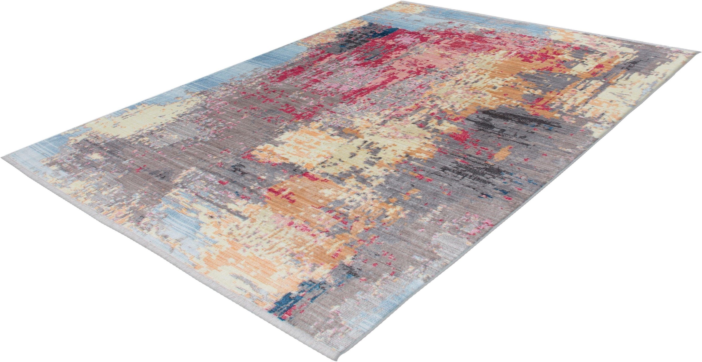 Image of calo-deluxe Teppich »Odalia 400«, rechteckig, 8 mm Höhe, Kurzflor, Wohnzimmer bei Ackermann Versand Schweiz