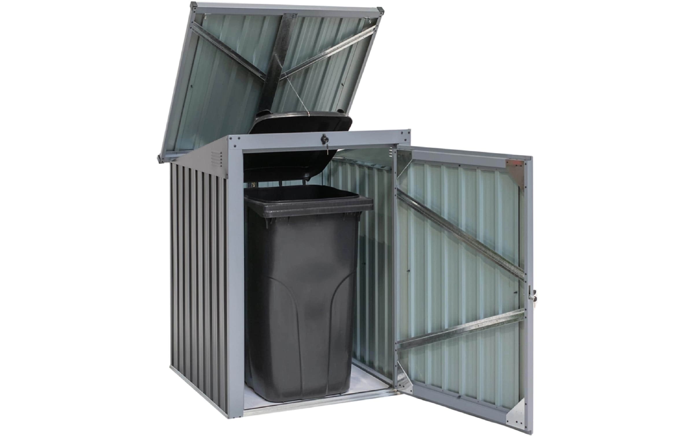 WESTMANN Coffre à poubelles »ISBS-T1D« pour 1x240 l, LxPxH : 104x101x134 cm