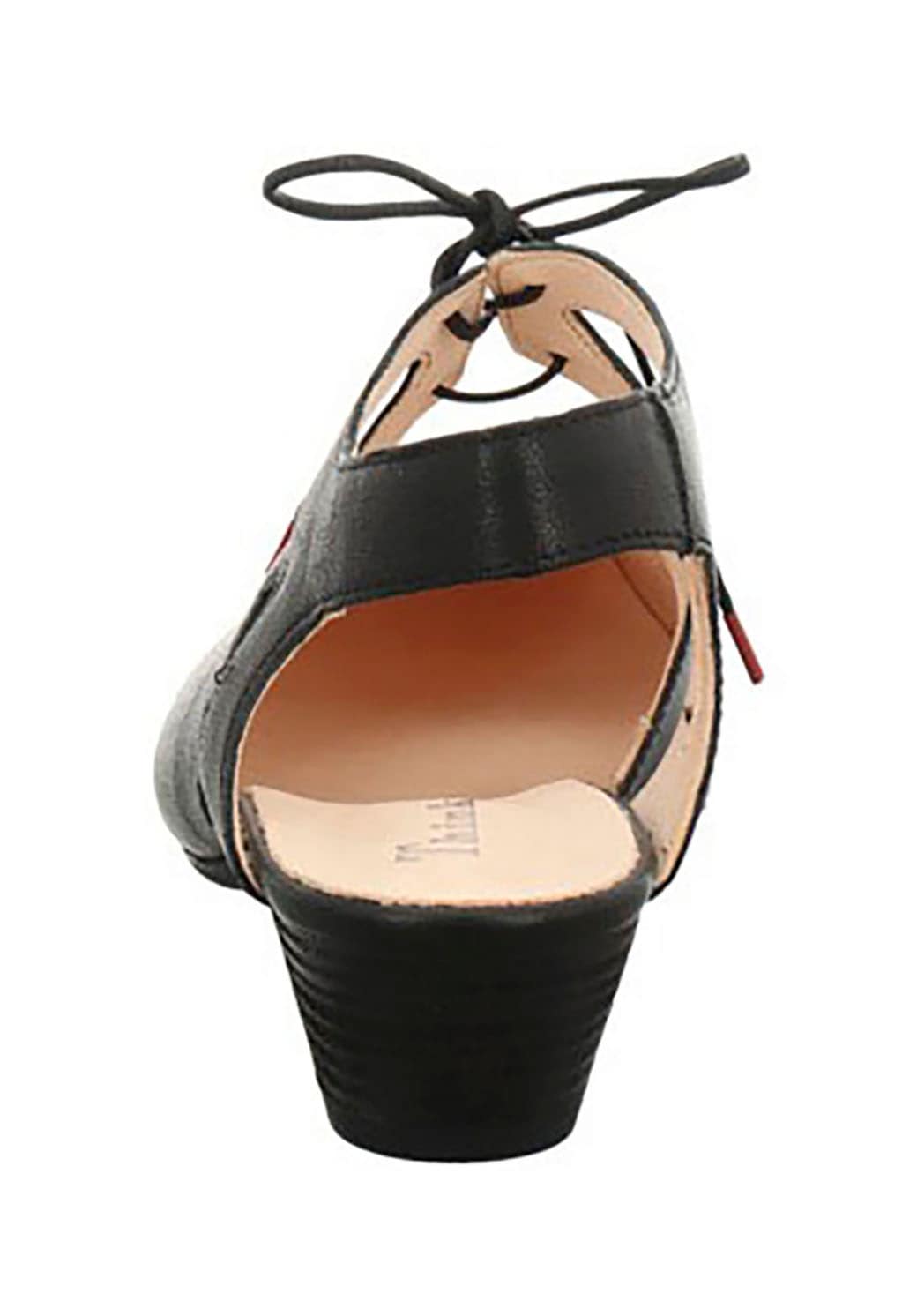 Think! Slingpumps »DAMEN«, Schnürpumps, Sommerschuh, Trichterabsatz, mit feiner Musterung