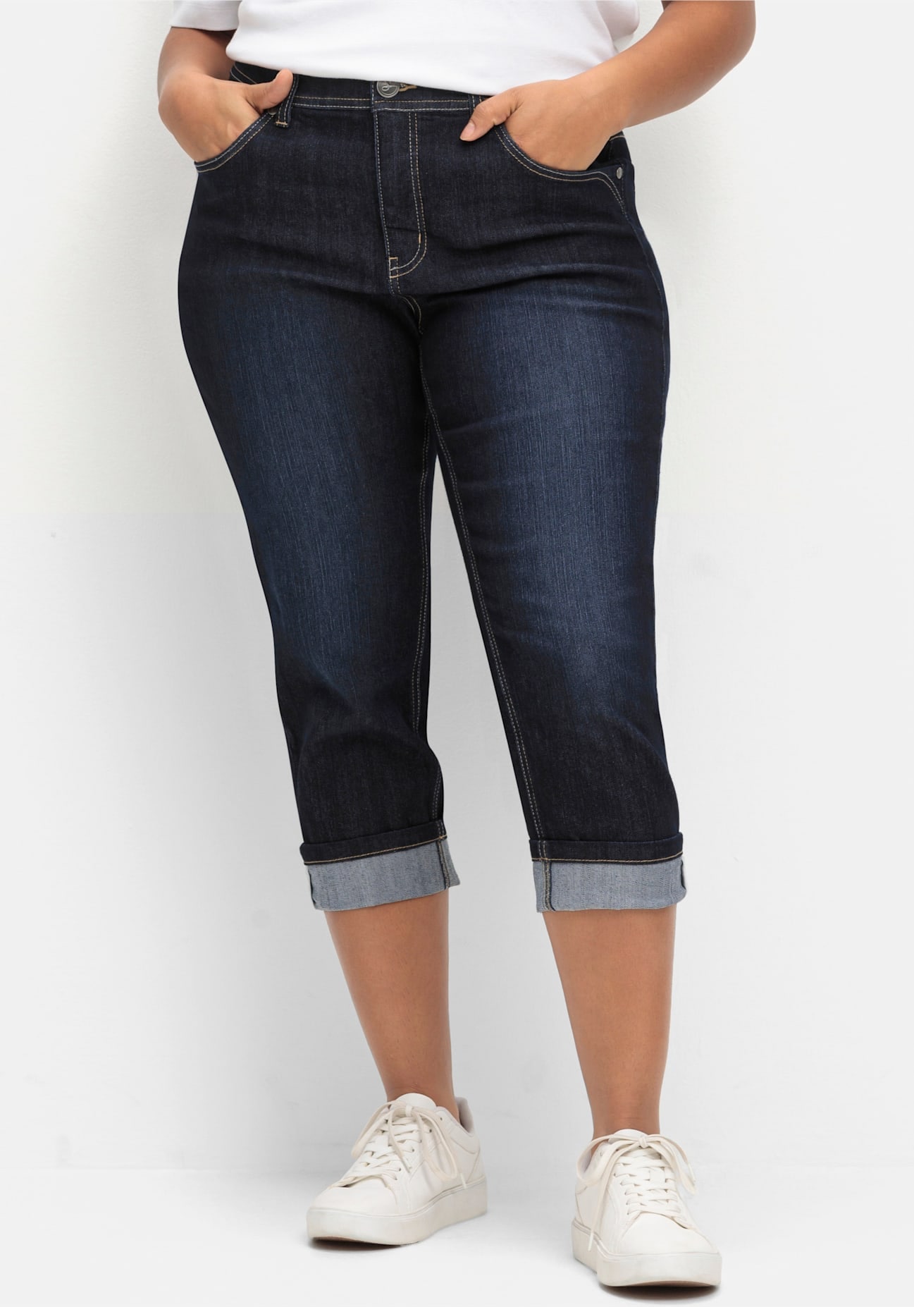 Sheego 7/8-Jeans, (1 tlg.)