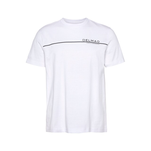 - MARKE! DELMAO modischem auf mit Brustprint versandkostenfrei T-Shirt, NEUE