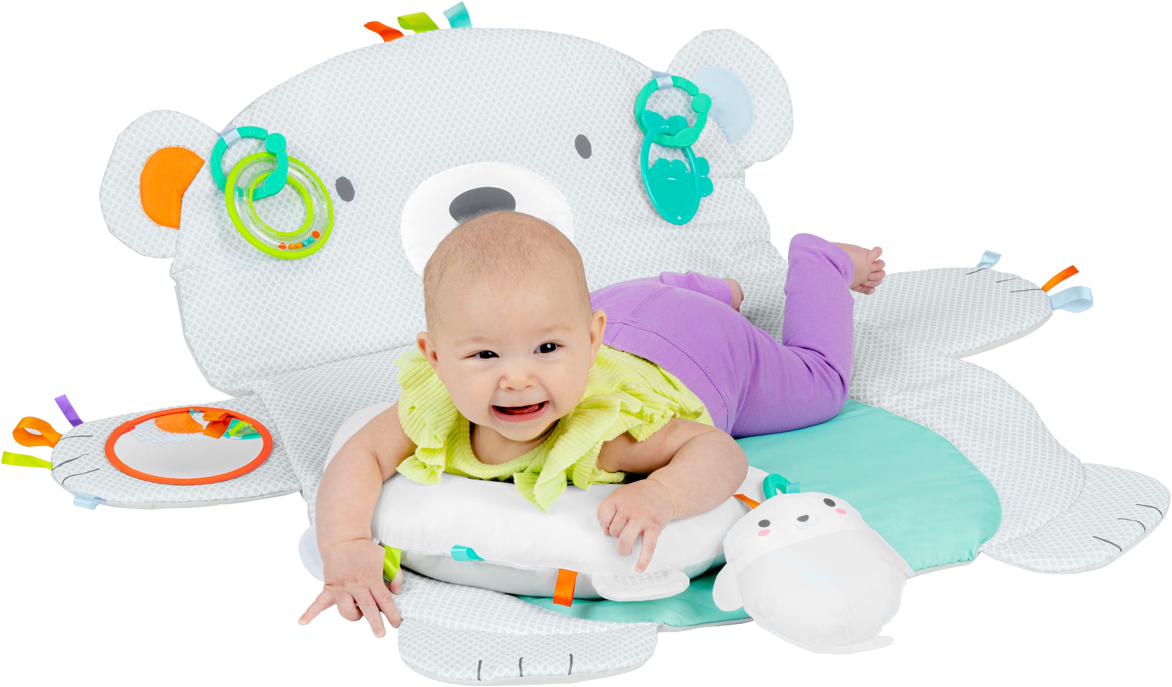 Bright Starts Jouet de préhension »Tummy Time Prop & Play™«