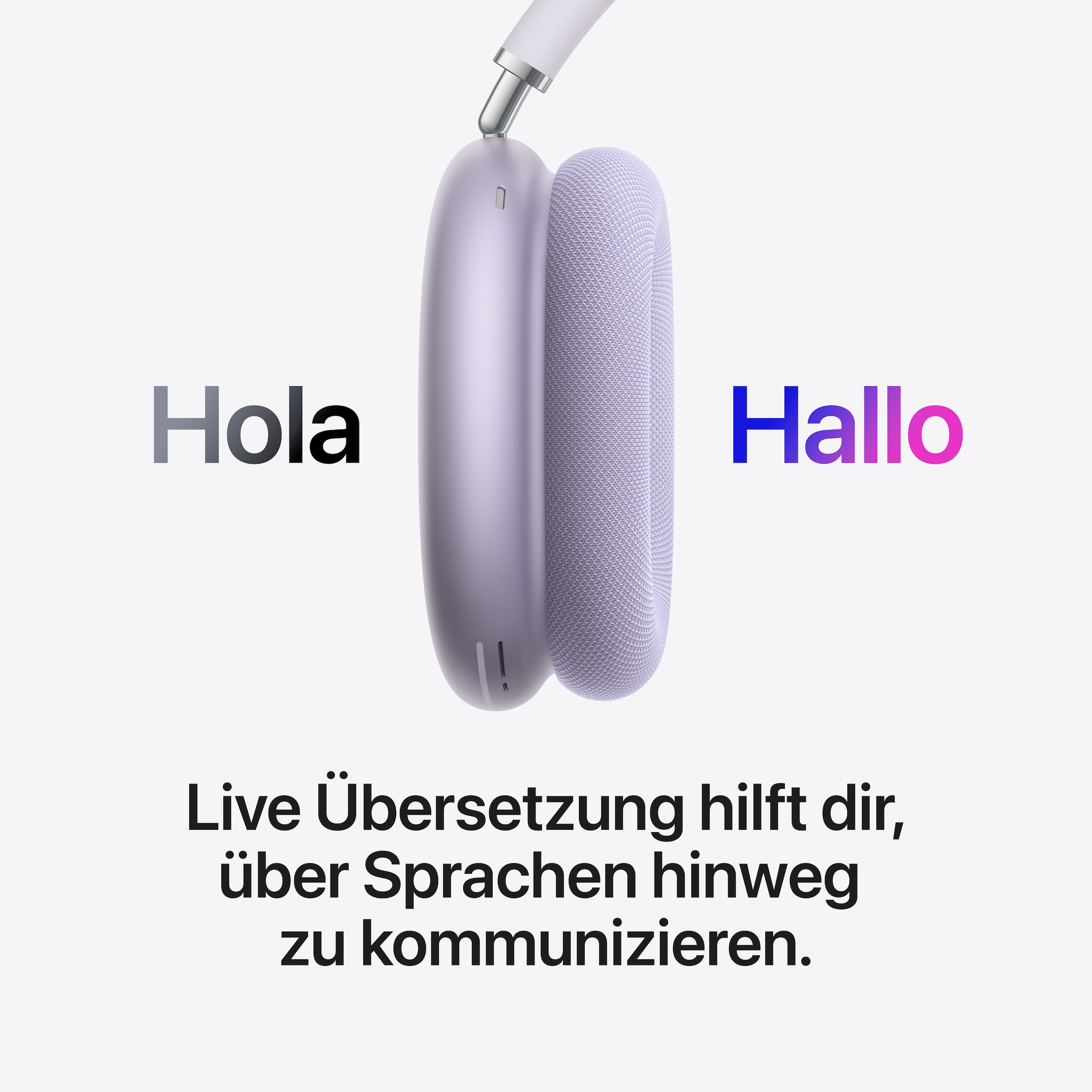 Apple Over-Ear-Kopfhörer »AirPods Max 2« Bluetooth Rauschunterdrückung | Sprachsteuerung | kompatibel mit Siri