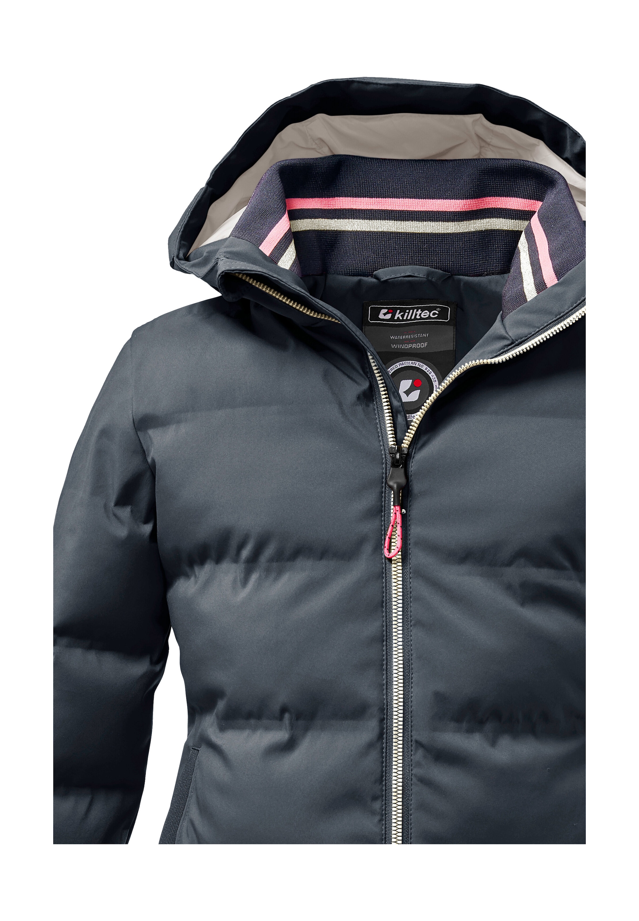 Killtec Manteau matelassé »KOW 33 GRLS QLTD CT« winddicht, wasserabweisend, atmungsaktiv, 2-Wege-Reissverschluss