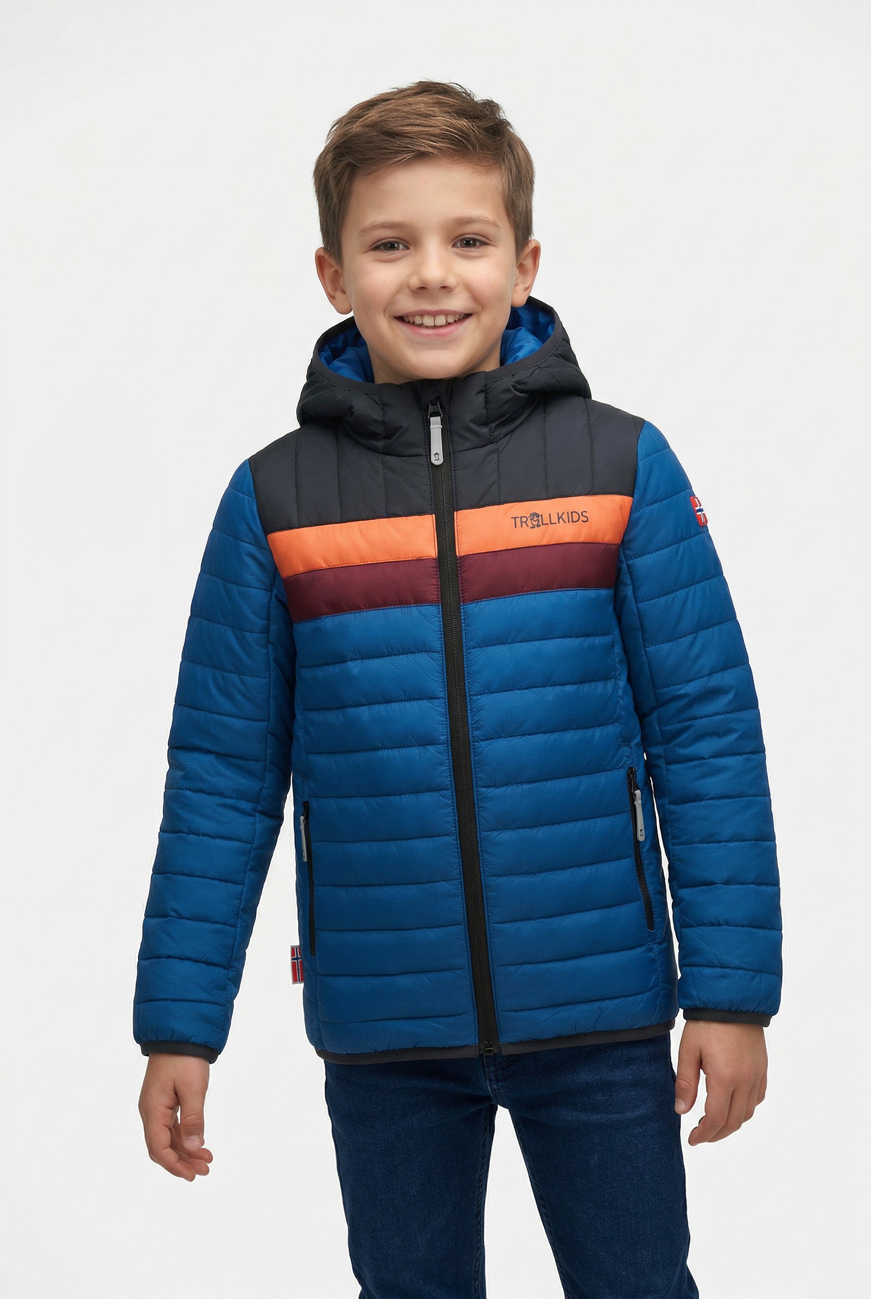 Image of TROLLKIDS Outdoorjacke "KIDS EIKEFJORD JACKET" Übergangsjacke