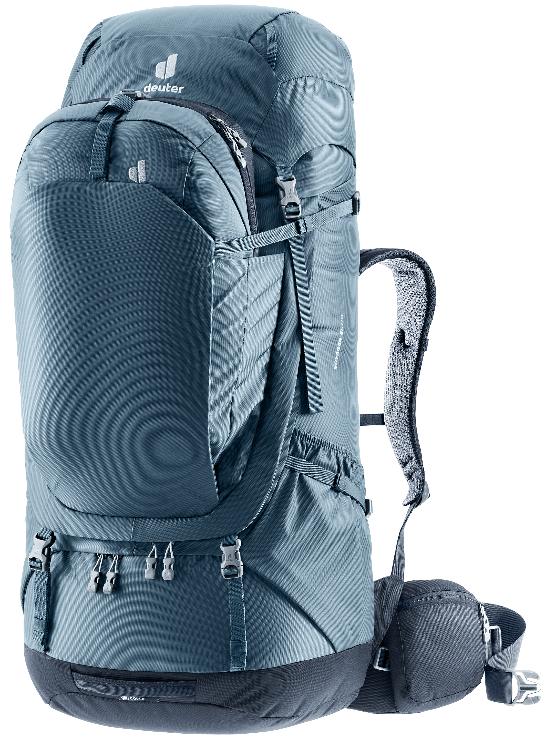deuter Sac à dos de voyage »Voyager 65+10« avec un volume total de 75 litres, avec système de dos Contact
