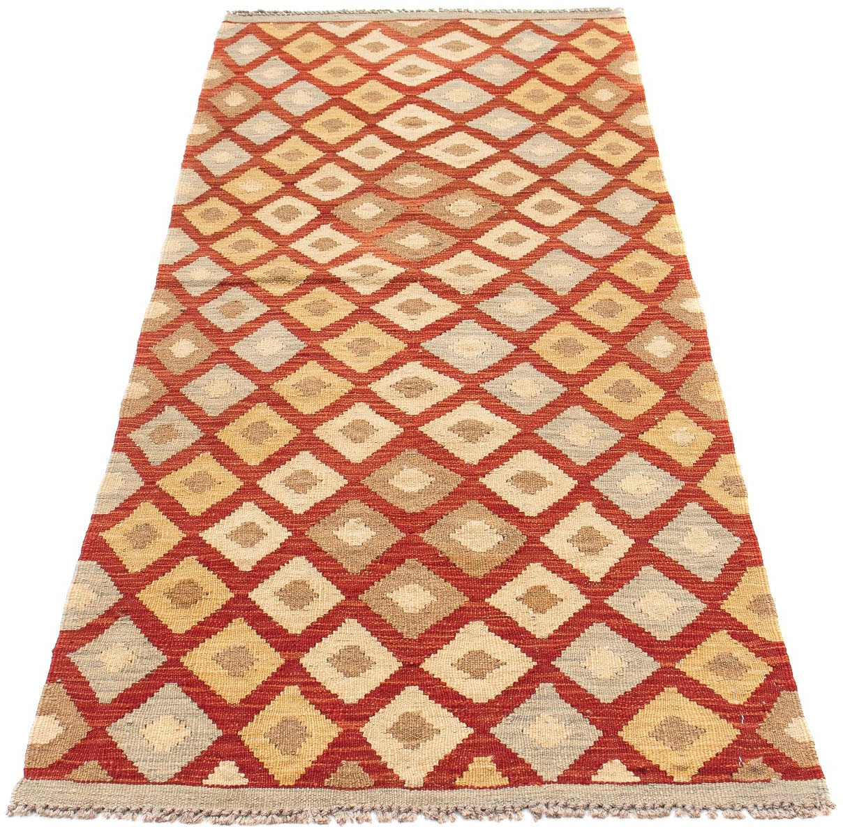 Image of morgenland Läufer »Kelim Maimene Medaillon 194 x 65 cm«, rechteckig, 0,5 mm Höhe, Wendeteppich bei Ackermann Versand Schweiz